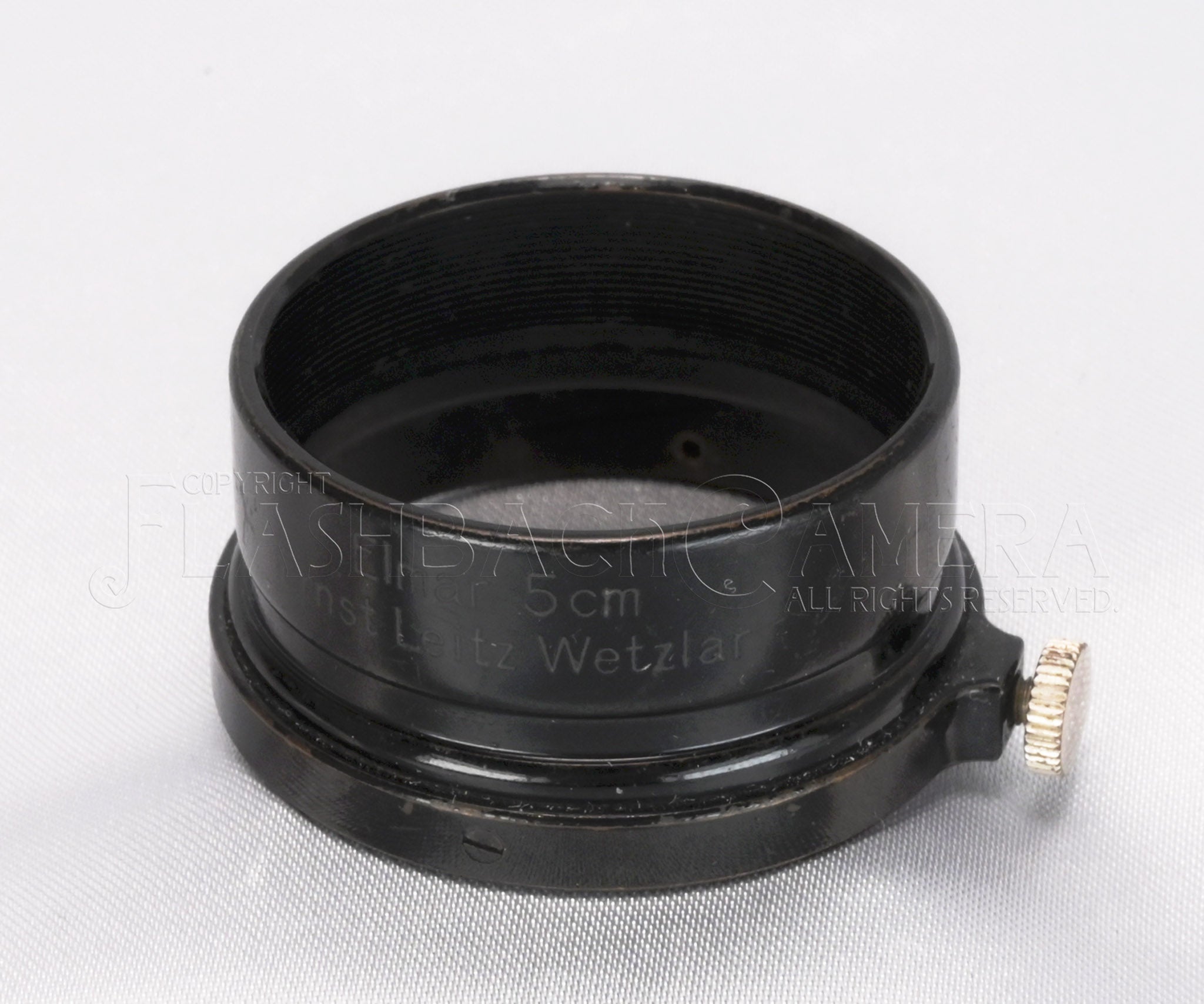 Leitz Lens Hood FISON Black – FLASHBACK CAMERA