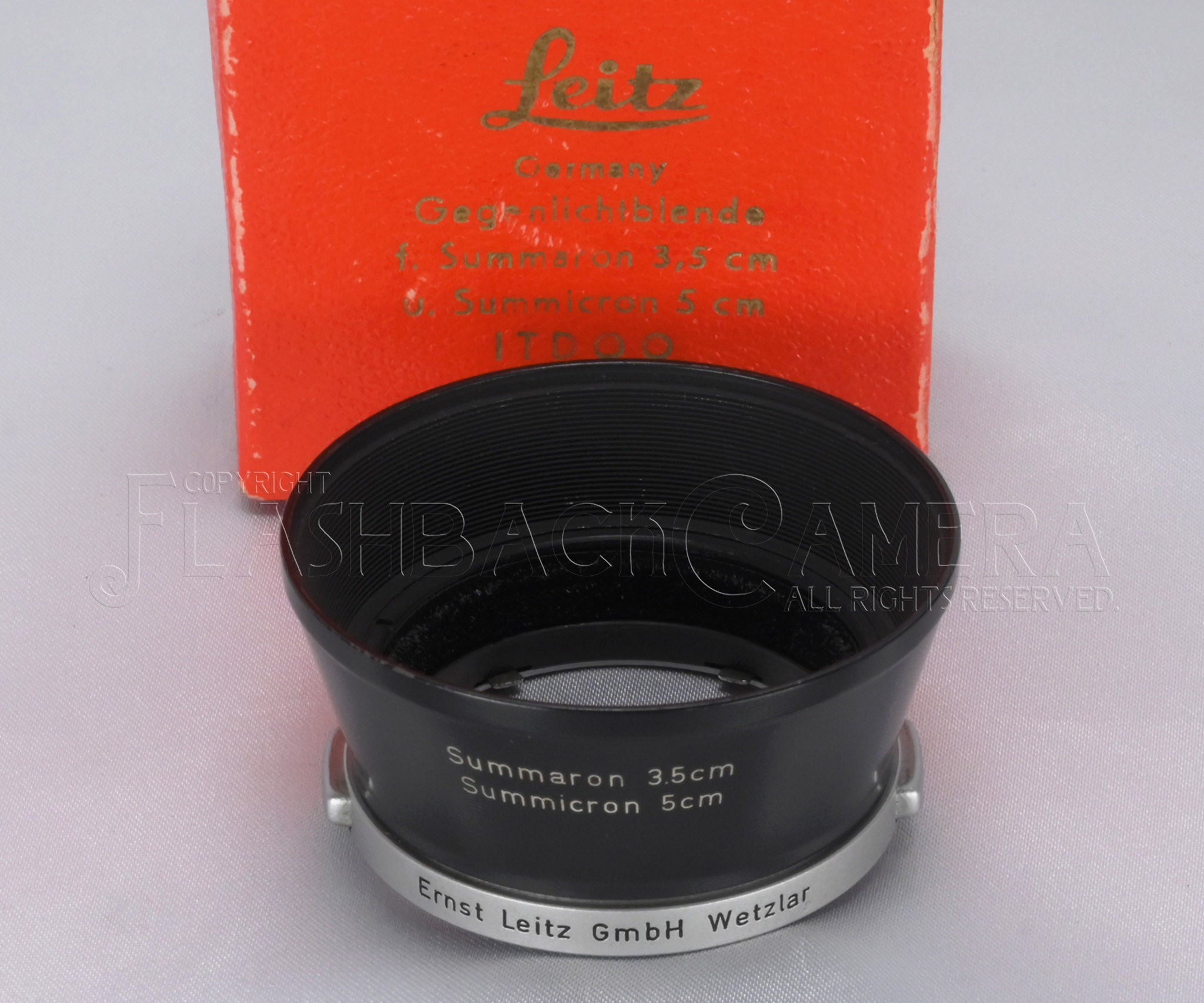 ライカ ITDOO レンズフード Leica Leitz Lens Hood ITDOO – FLASHBACK CAMERA