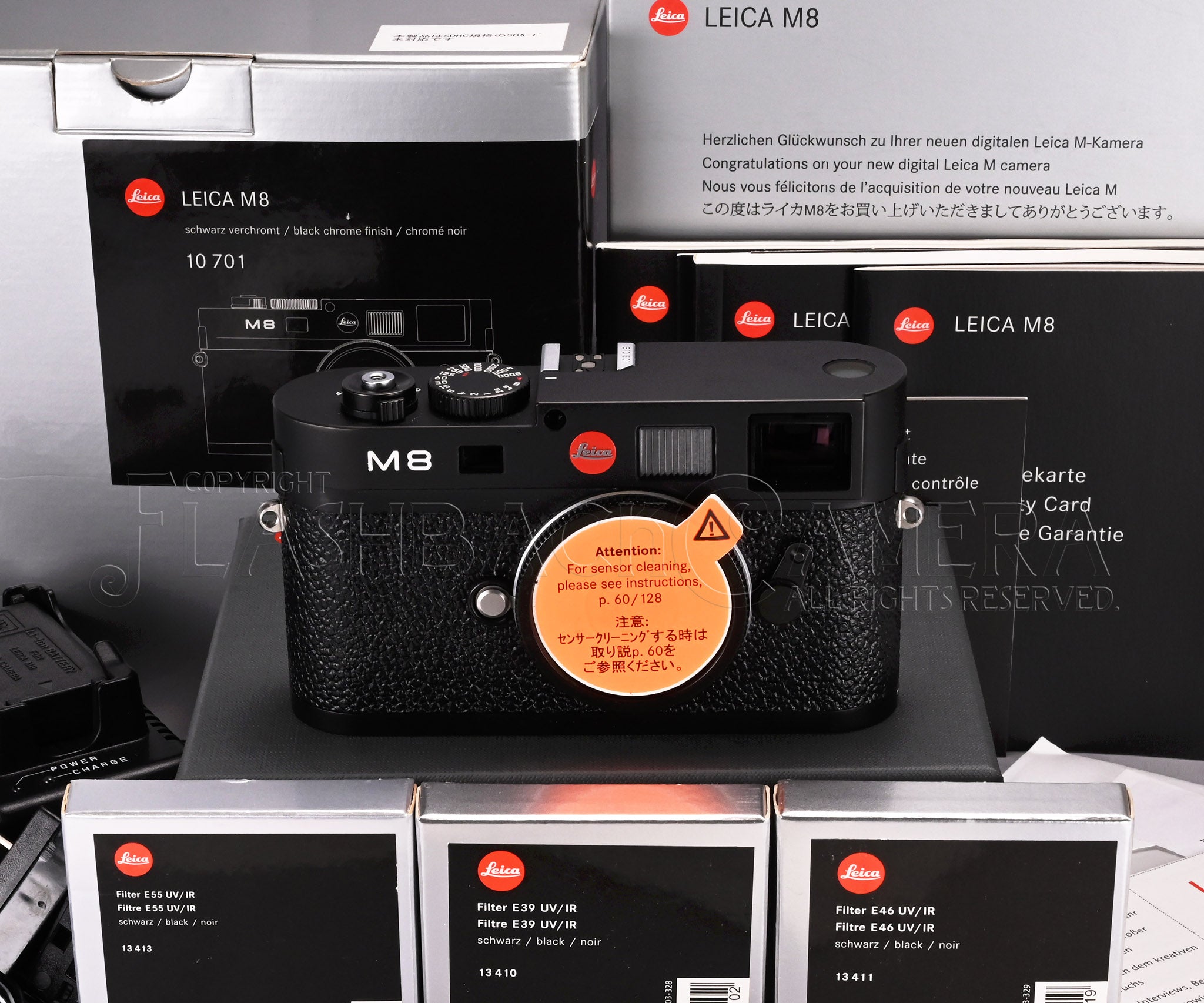 Leica M8 Black Chrome – FLASHBACK CAMERA