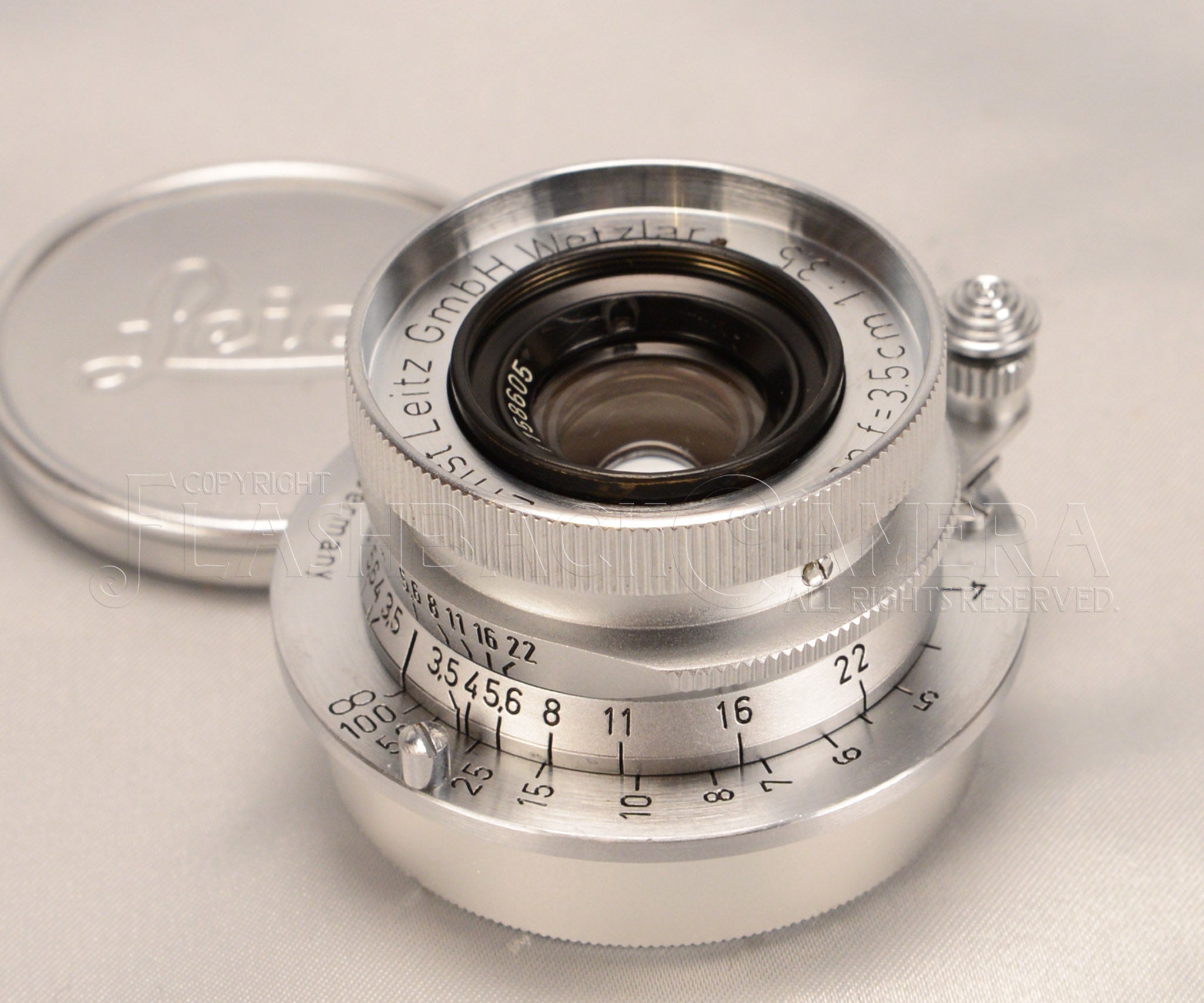 外観【希少】Leitz Summaron 3.5cm F3.5 Lマウント 後期