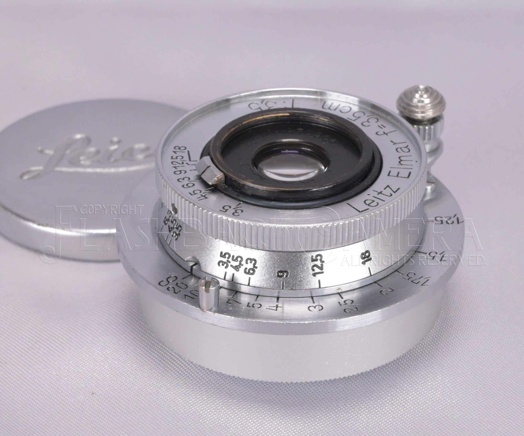 最初の広角レンズ！Leica Elmar 35mm F3.5 オールドレンズ - カメラ