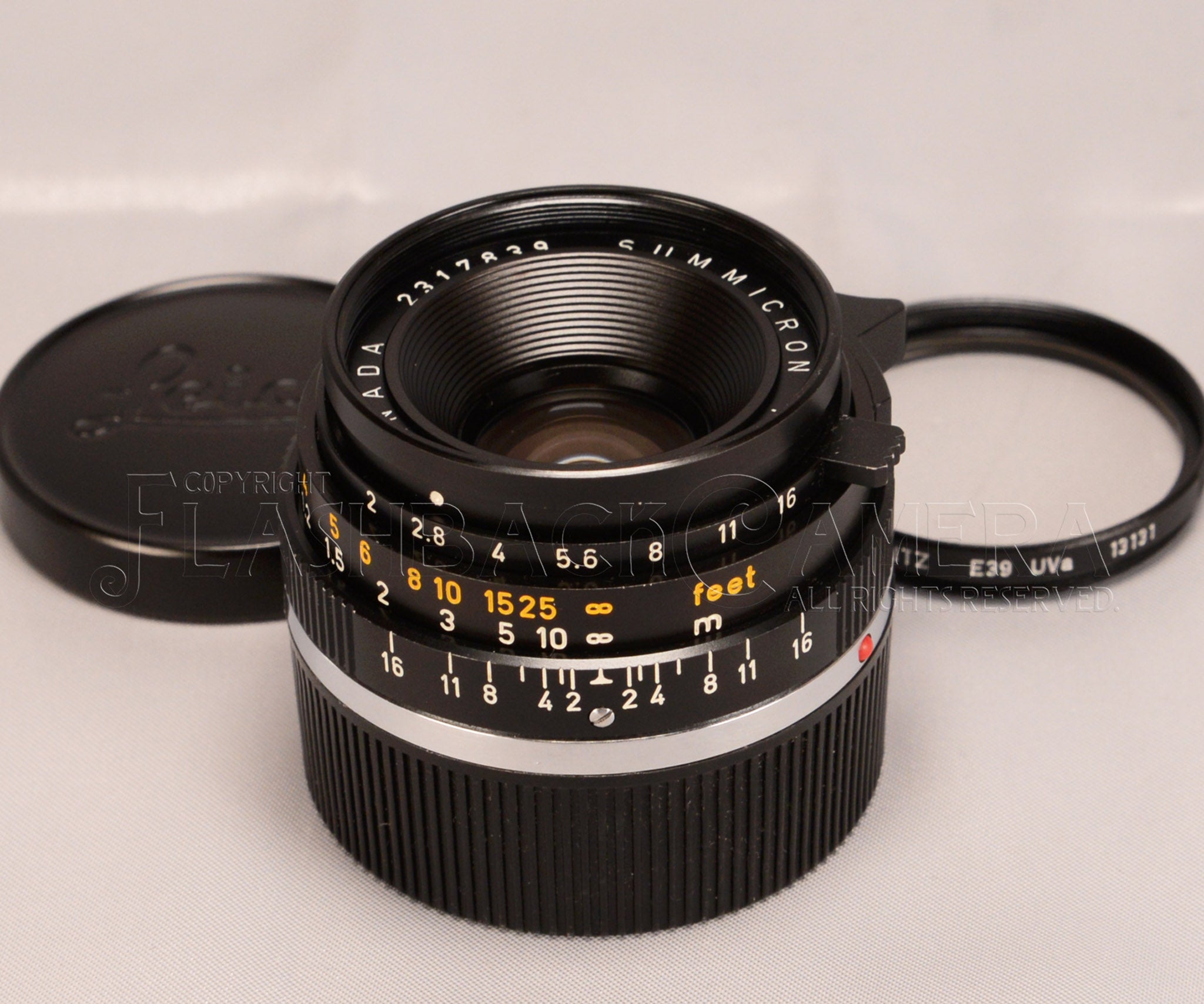 Summicron 35mm f2 (M) Black – FLASHBACK CAMERA