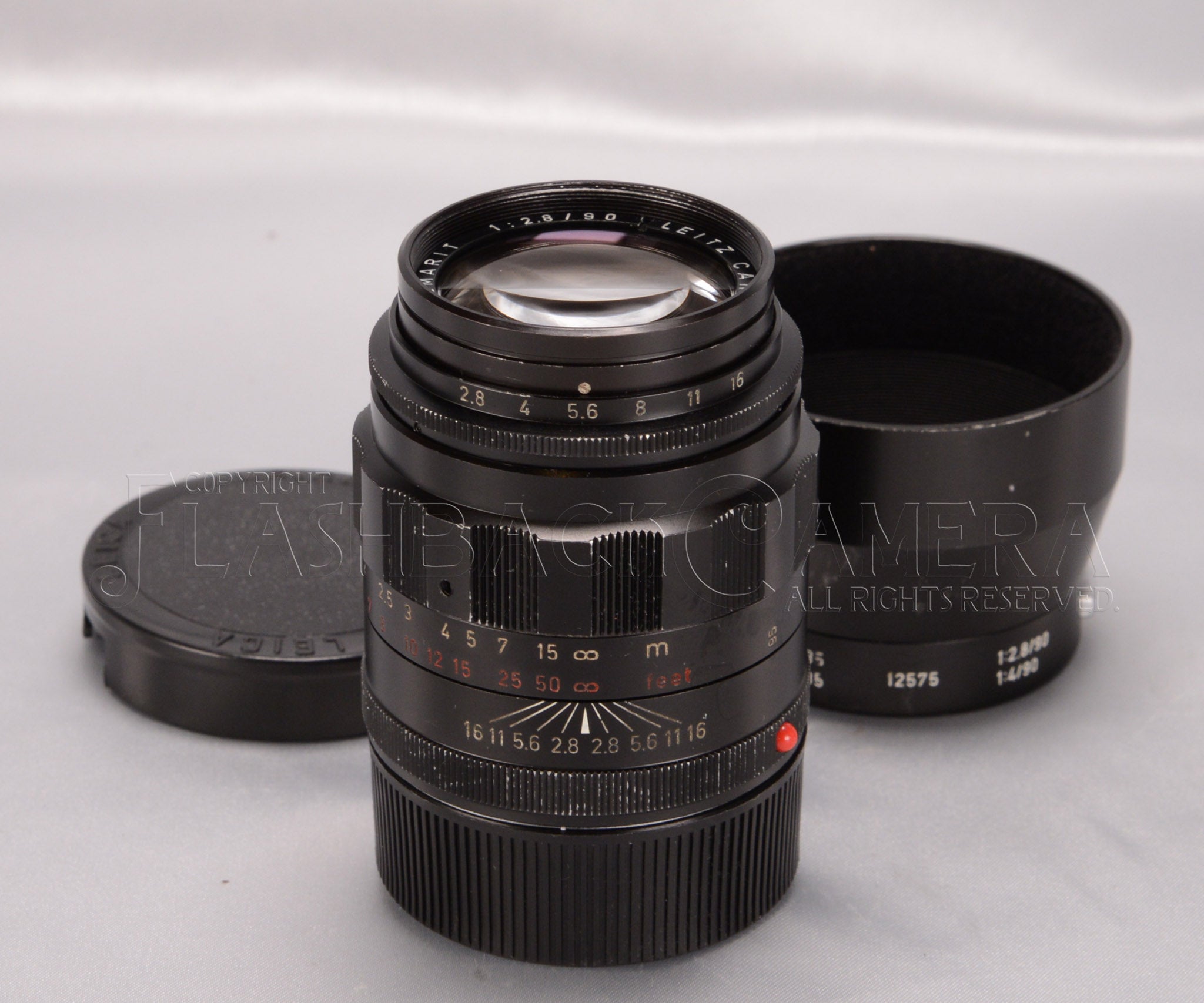 LEICA 90mm f 2.8 ELMARIT 1959年製 美品 - レンズ(単焦点)