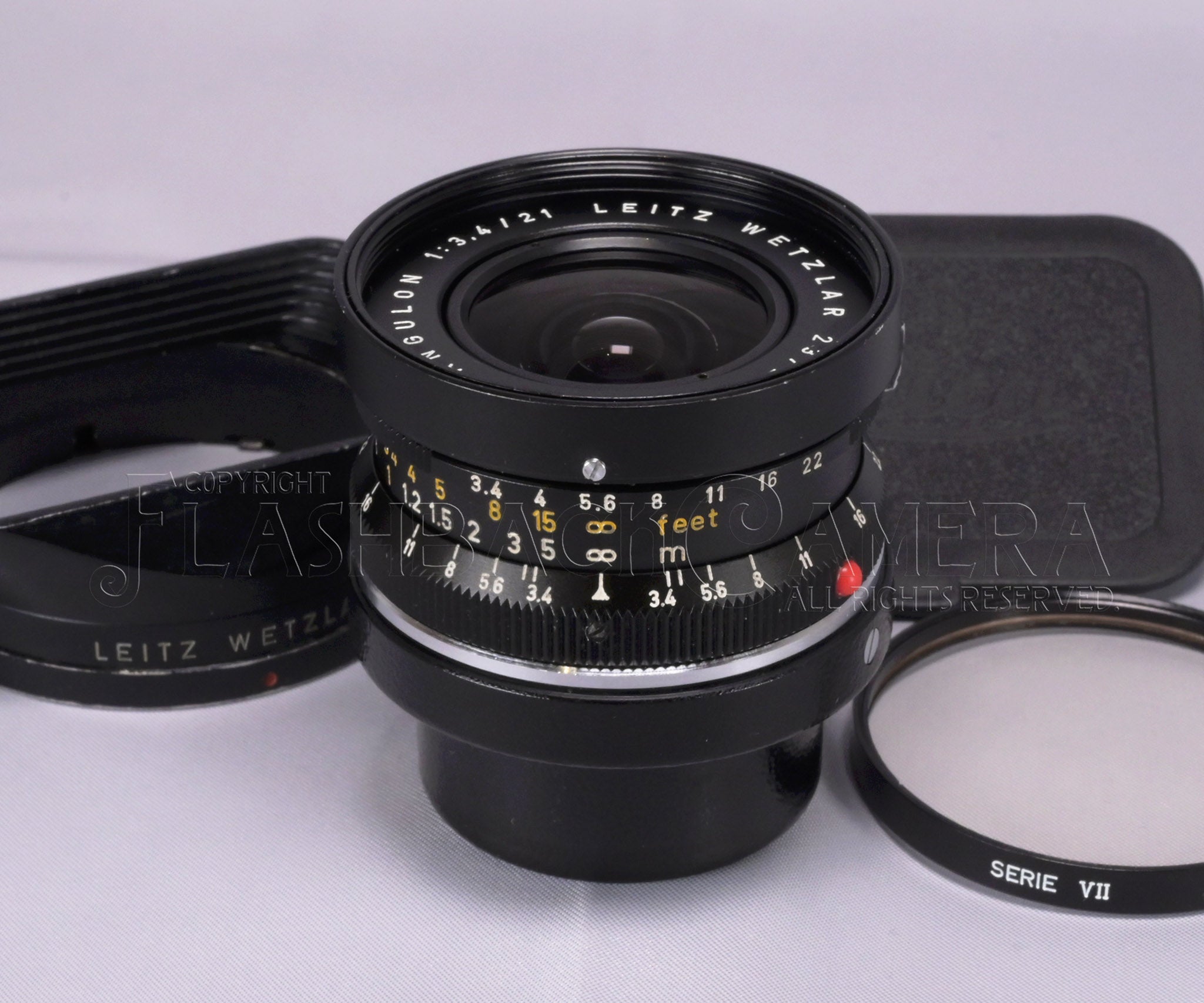 Super-Angulon 21mm f3.4 (M) Black – FLASHBACK CAMERA