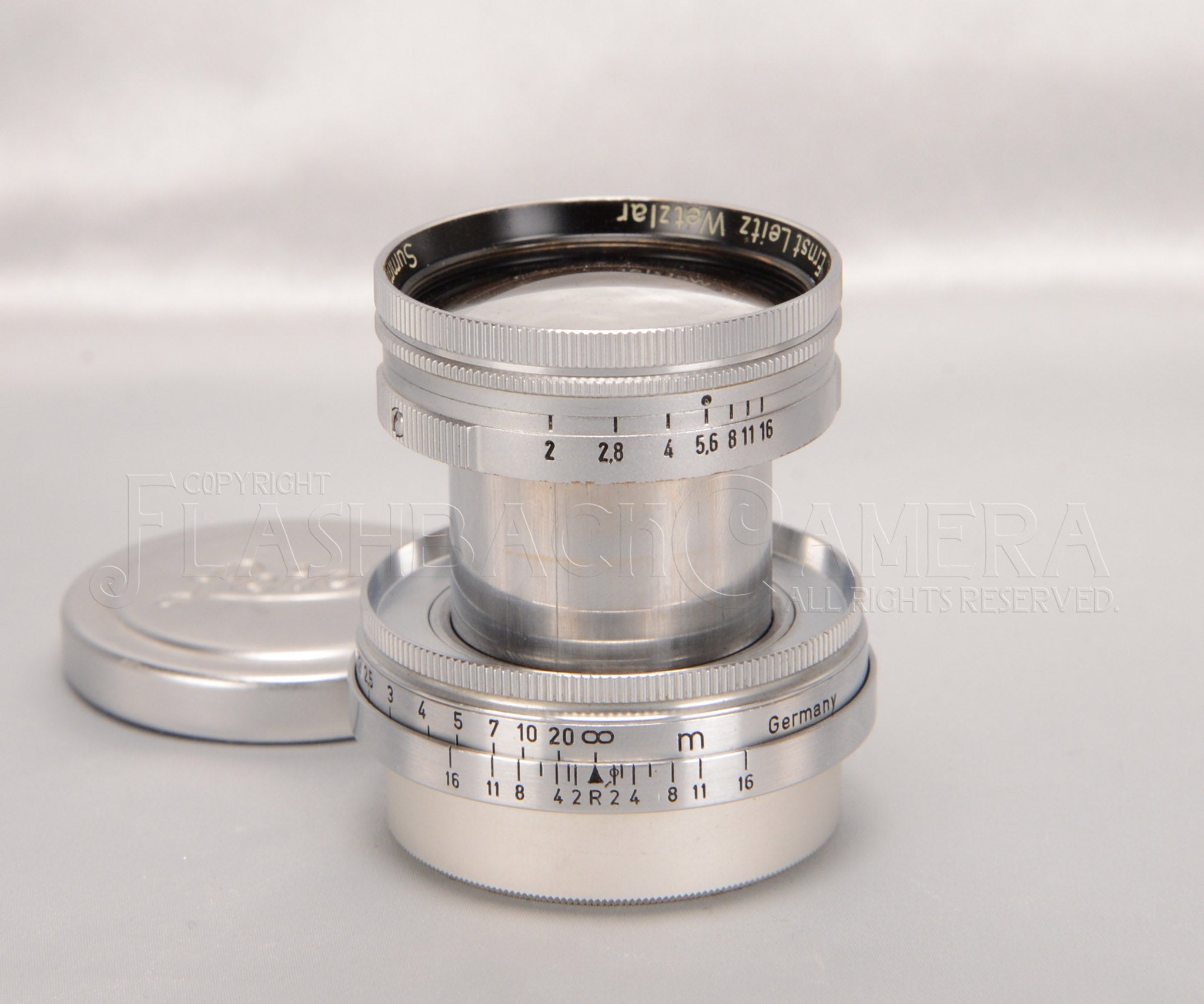 Leica ライカ ズミタール Summitar 50mm 5cm f2 沈胴ありがとうご 