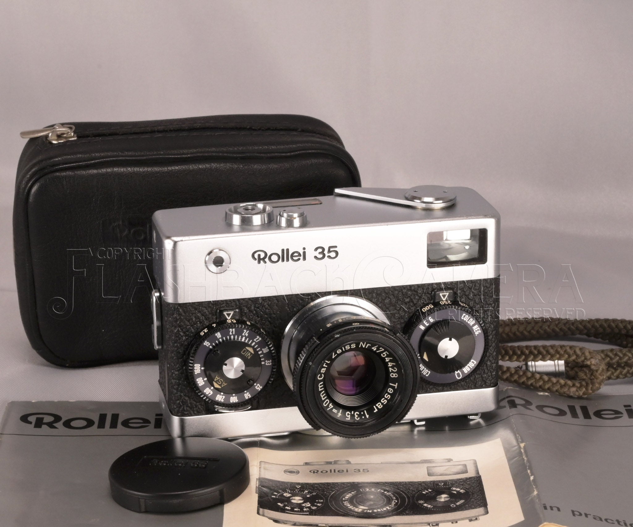 Rollei35 【ケース付き】 - フィルムカメラ