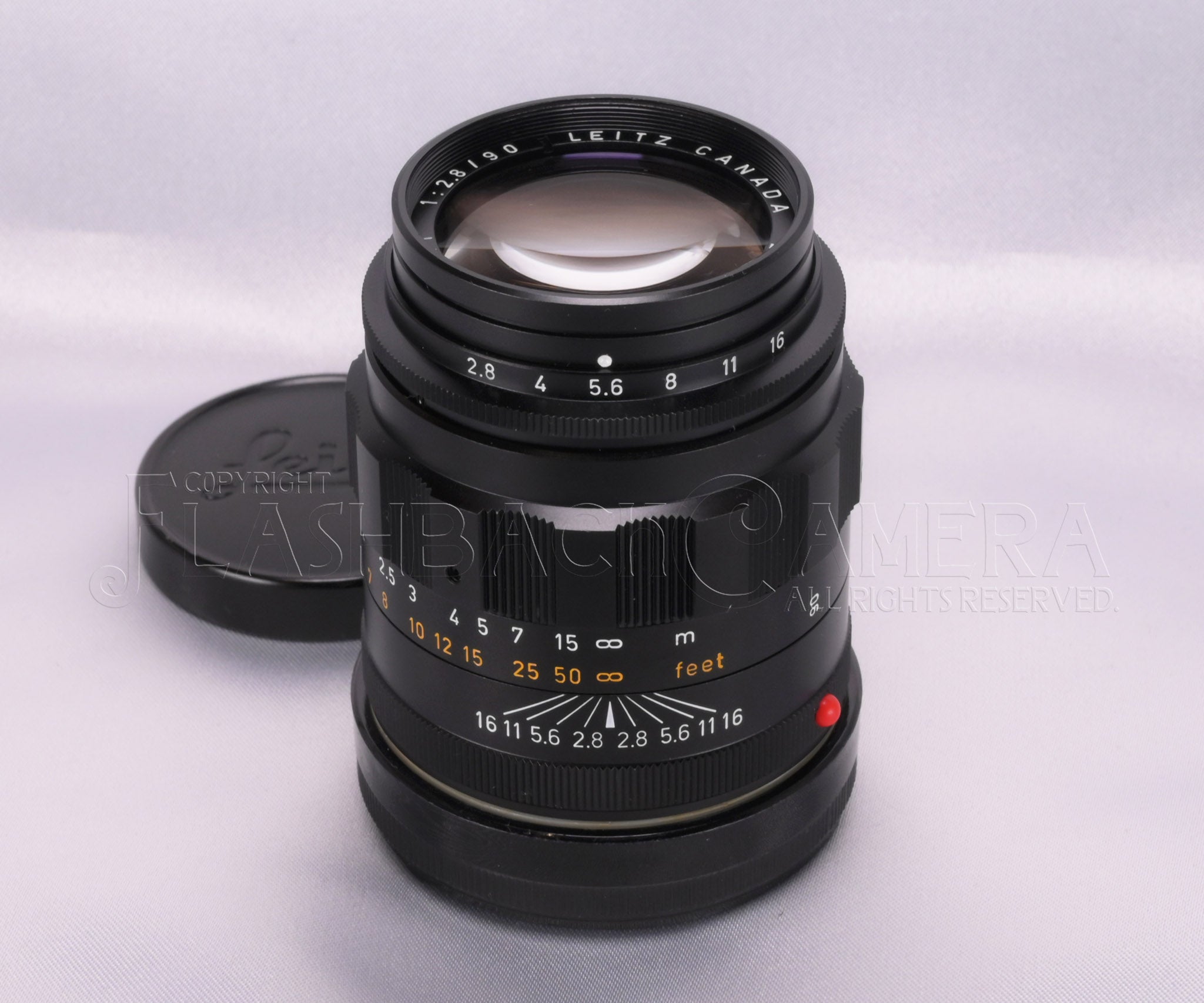 リアキャップ新型★良品★ライカ LEICA TELE ELMARIT 90mm F2.8