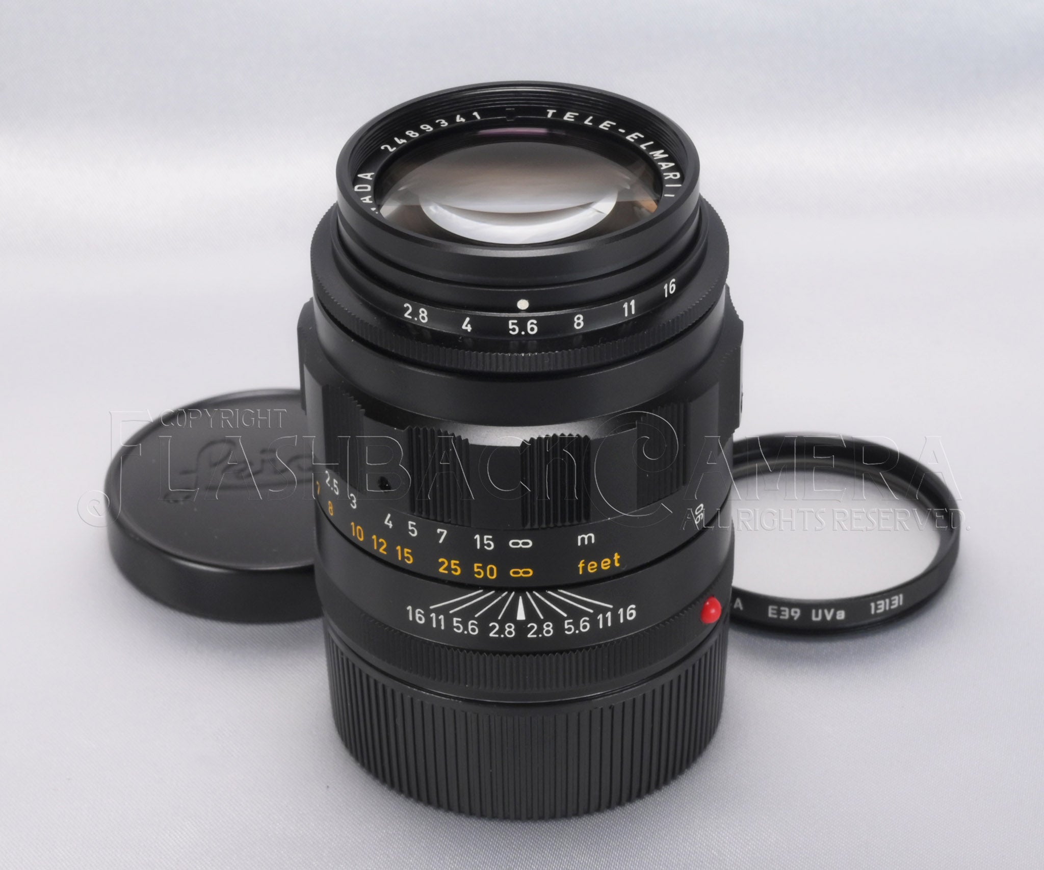 Tele-Elmarit 90mm f2.8 (M) Black – FLASHBACK CAMERA