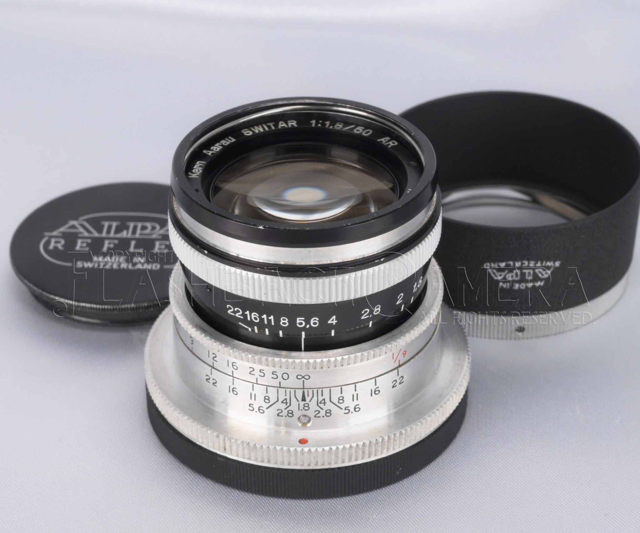 Kern Arau Switar 50mm f1.8 (Alpa) – FLASHBACK CAMERA