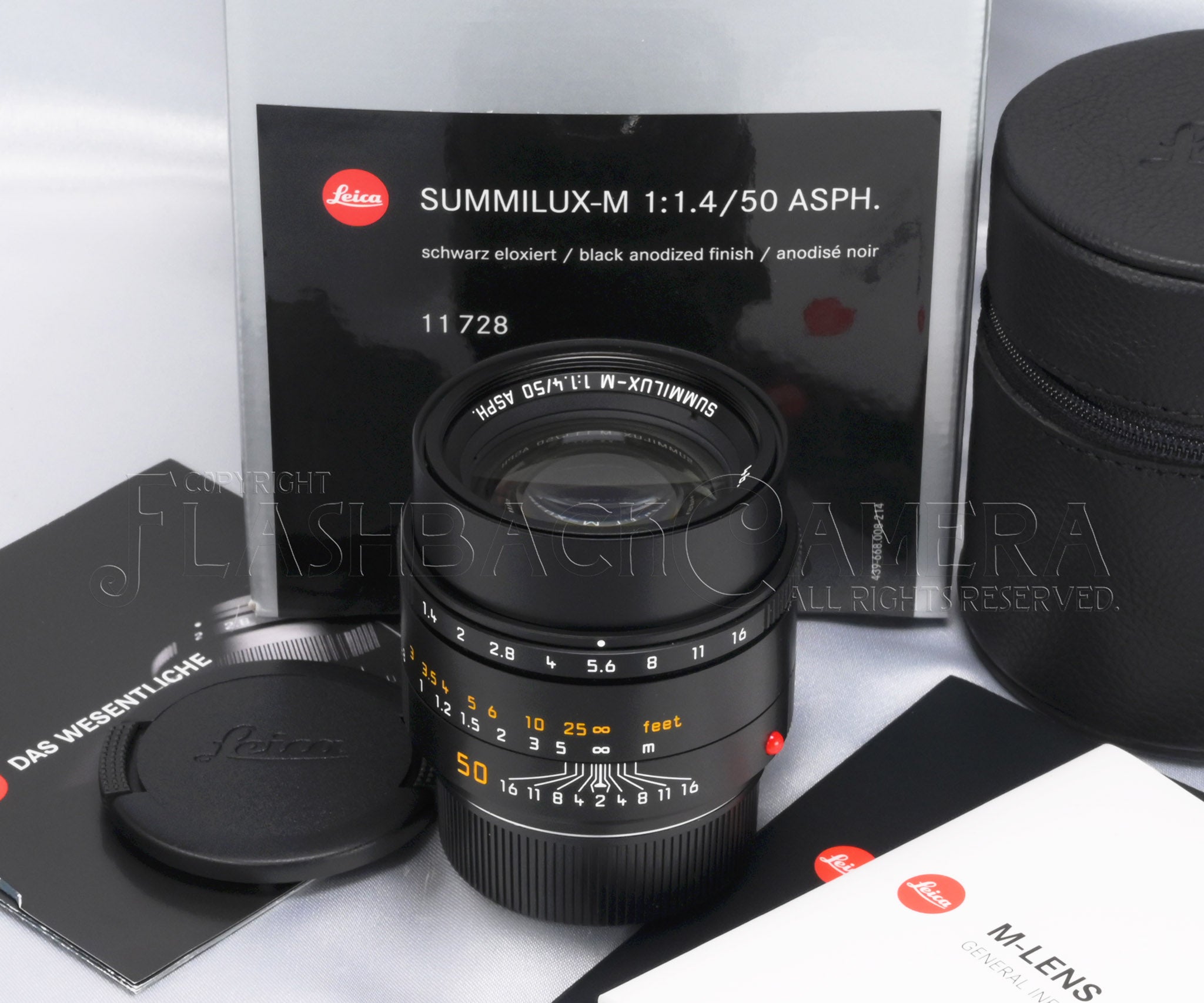 Summilux-M 50mm f1.4 ASPH (M) Black