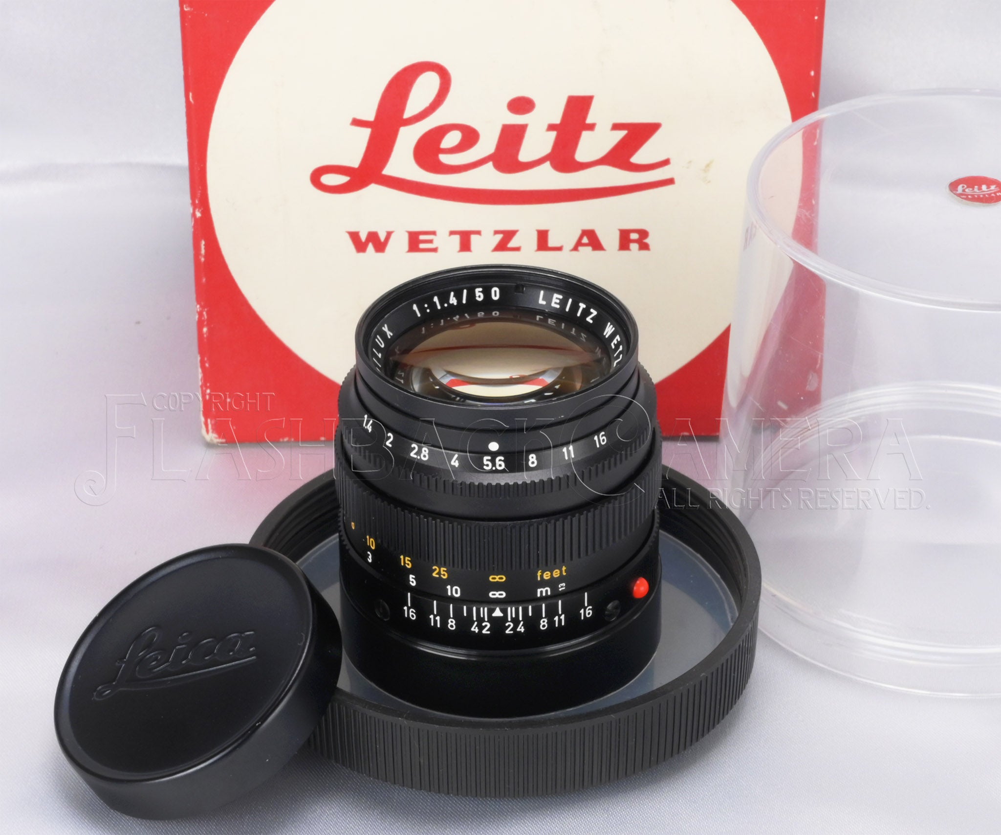 Summilux 50mm f1.4 (M) Black – FLASHBACK CAMERA