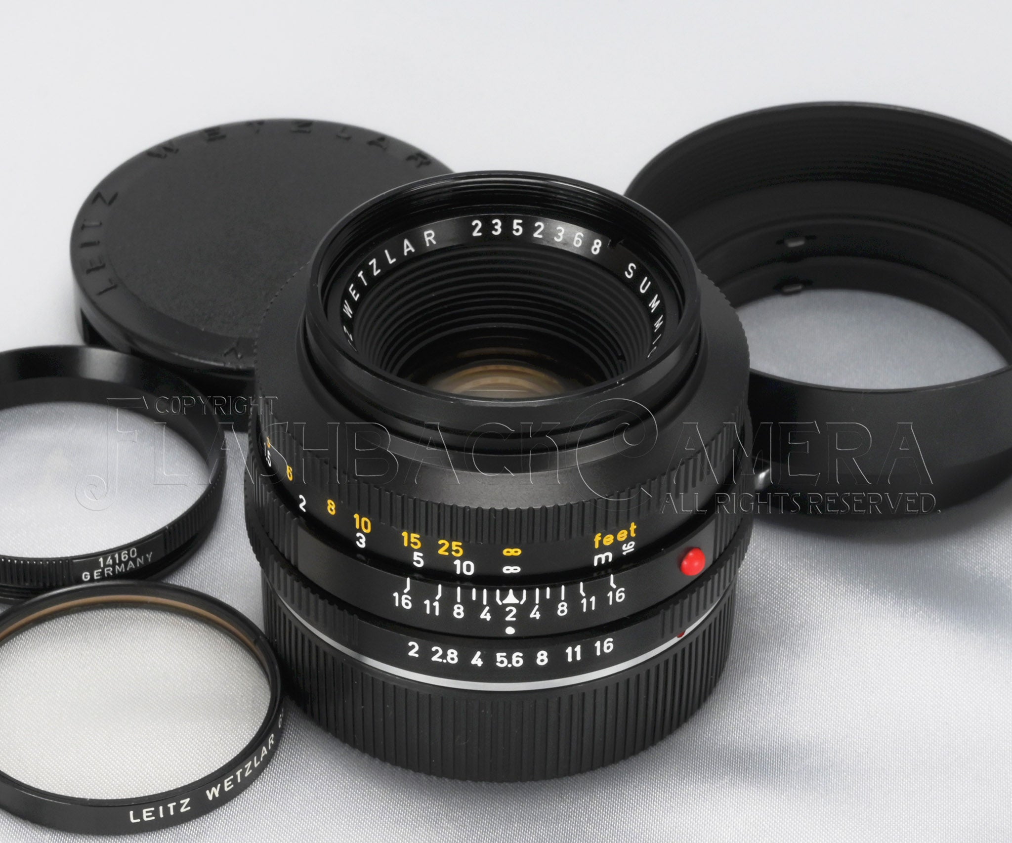 Summicron-R 50mm f2 (2 cam) – FLASHBACK CAMERA