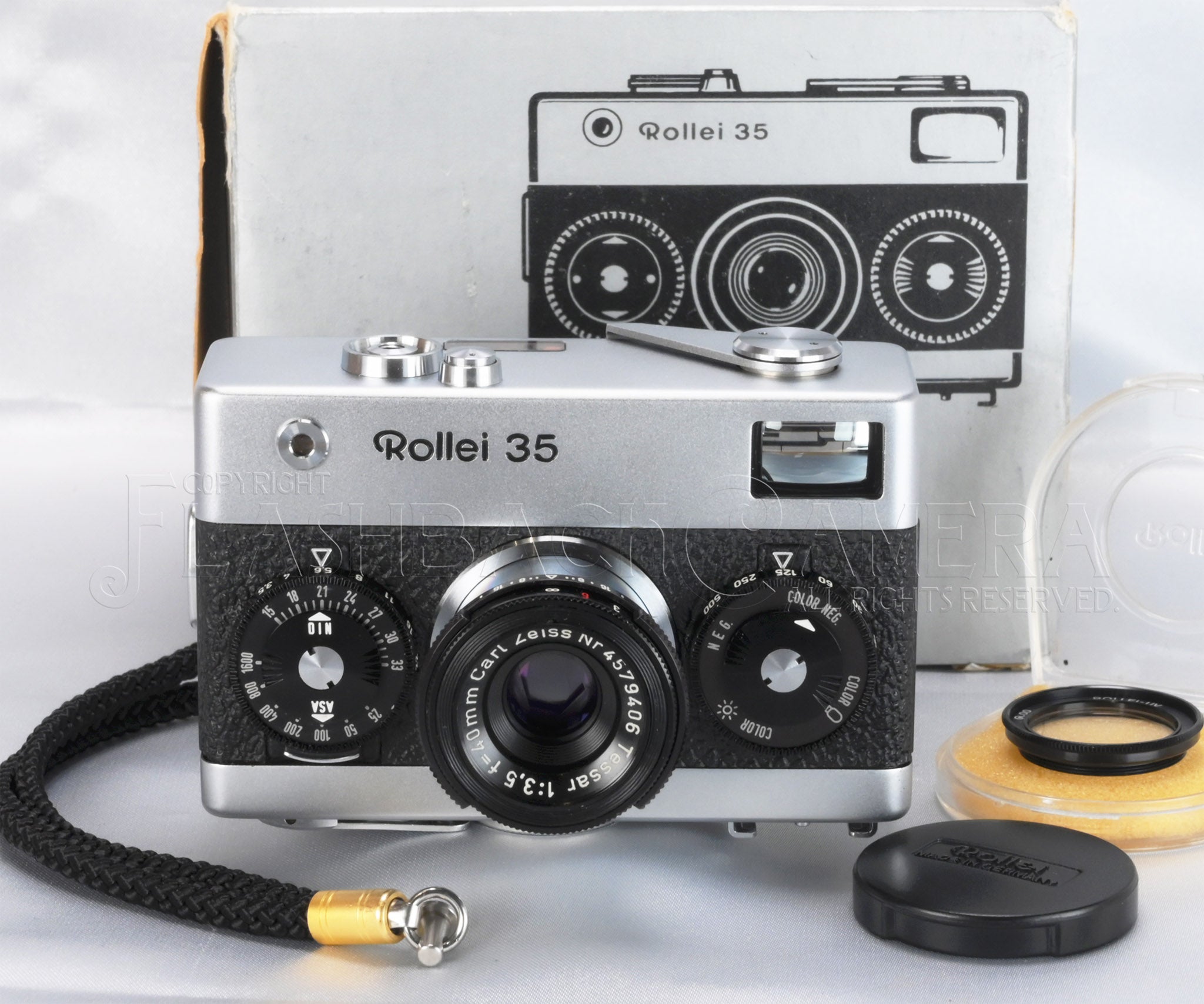 Rollei 35 Chrome Germany – FLASHBACK CAMERA