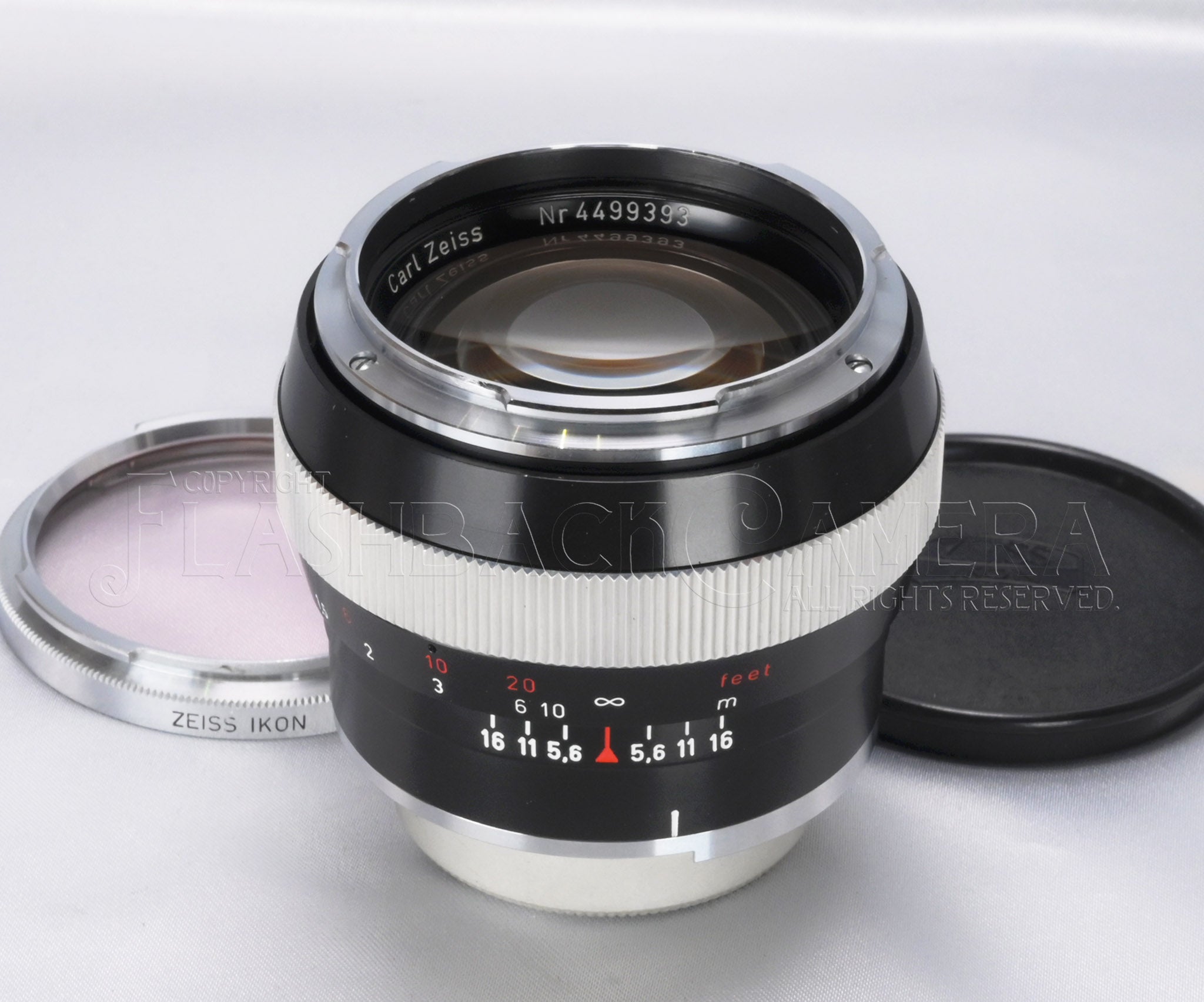 Contarex用 Carl Zeiss Planar 55mm F1.4 Planar 55mm f1.4 (Contarex) Black – FLASHBACK CAMERA