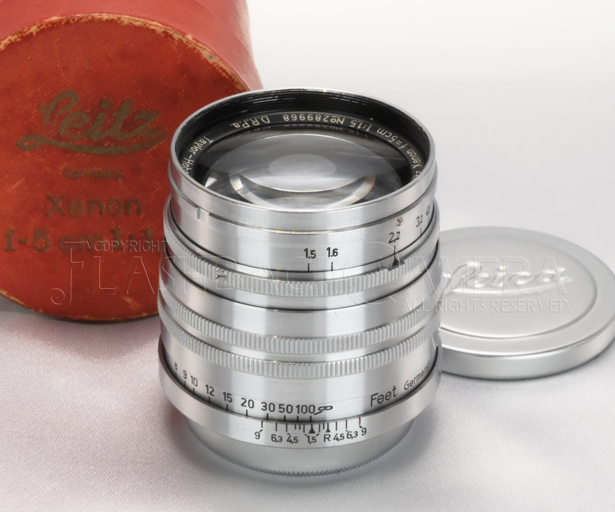 Xenon 50mm f1.5 (L) – FLASHBACK CAMERA