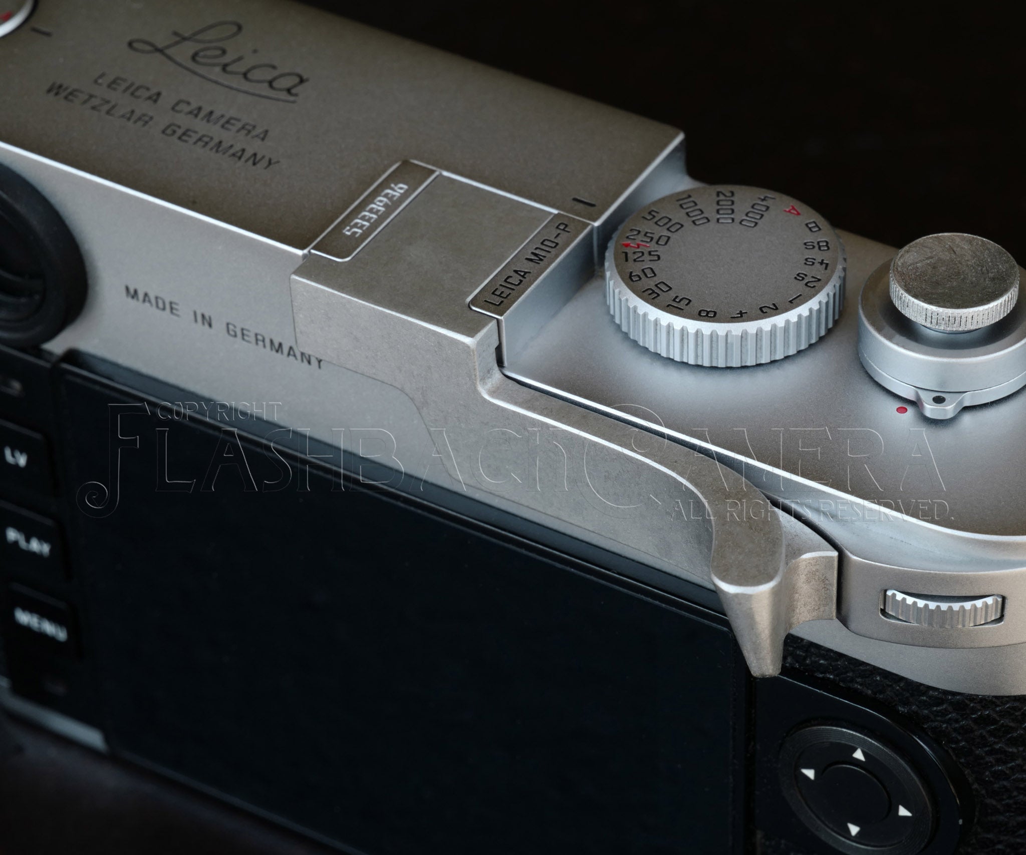 ★ Leica 純正 M10 M11 用 サムレスト シルバー 元箱付 綺麗です なにがし サムレスト M 銀漆 シルバー ライカ M10 / M11用