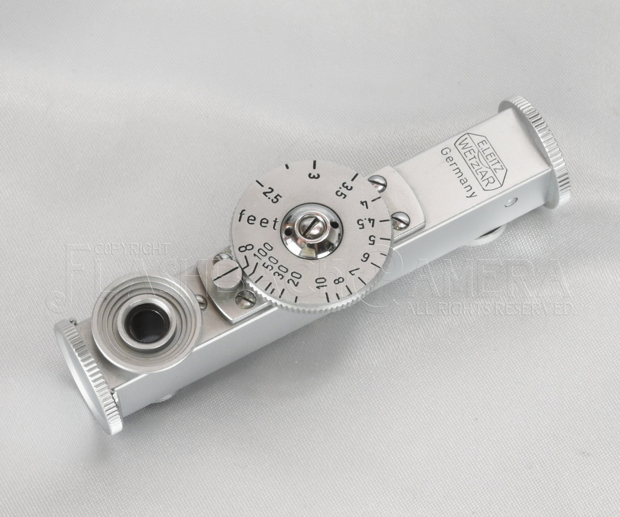 Leica ライカ Leitz Fokos ブラック クローム 距離計 中古】Leica ライカ Leitz Fokos ブラック クローム ショート