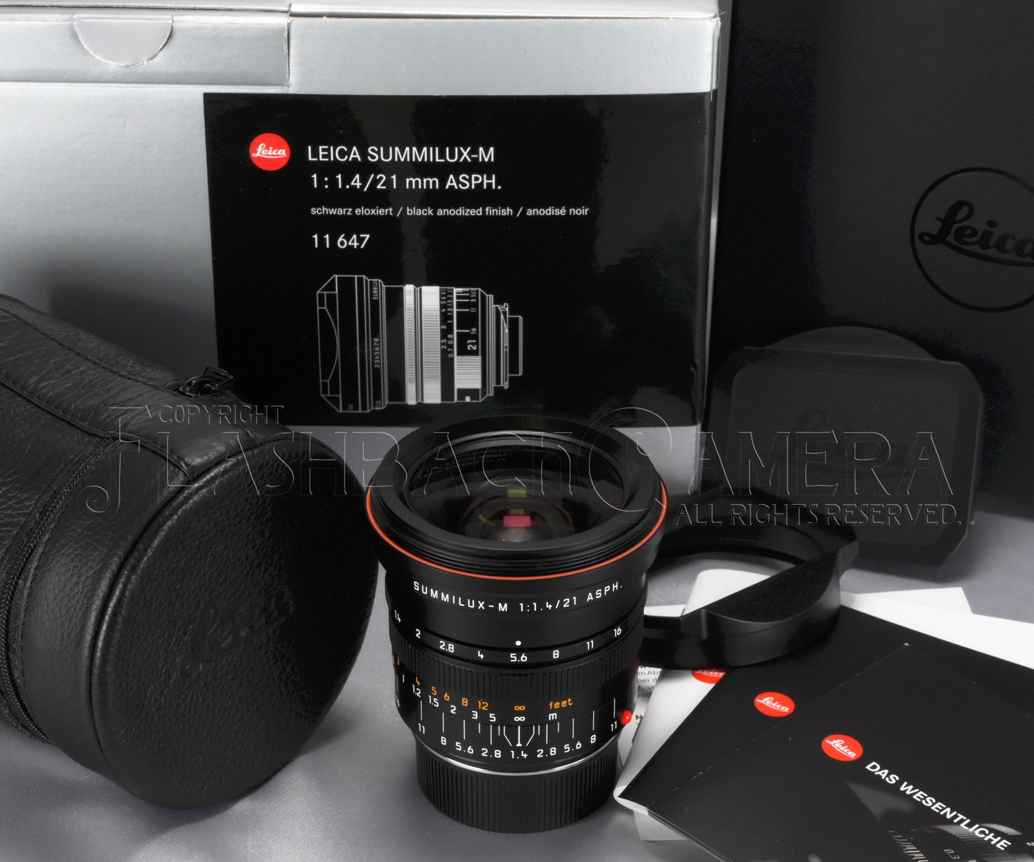 Summilux-M 21mm f1.4 ASPH (M) Black – FLASHBACK CAMERA