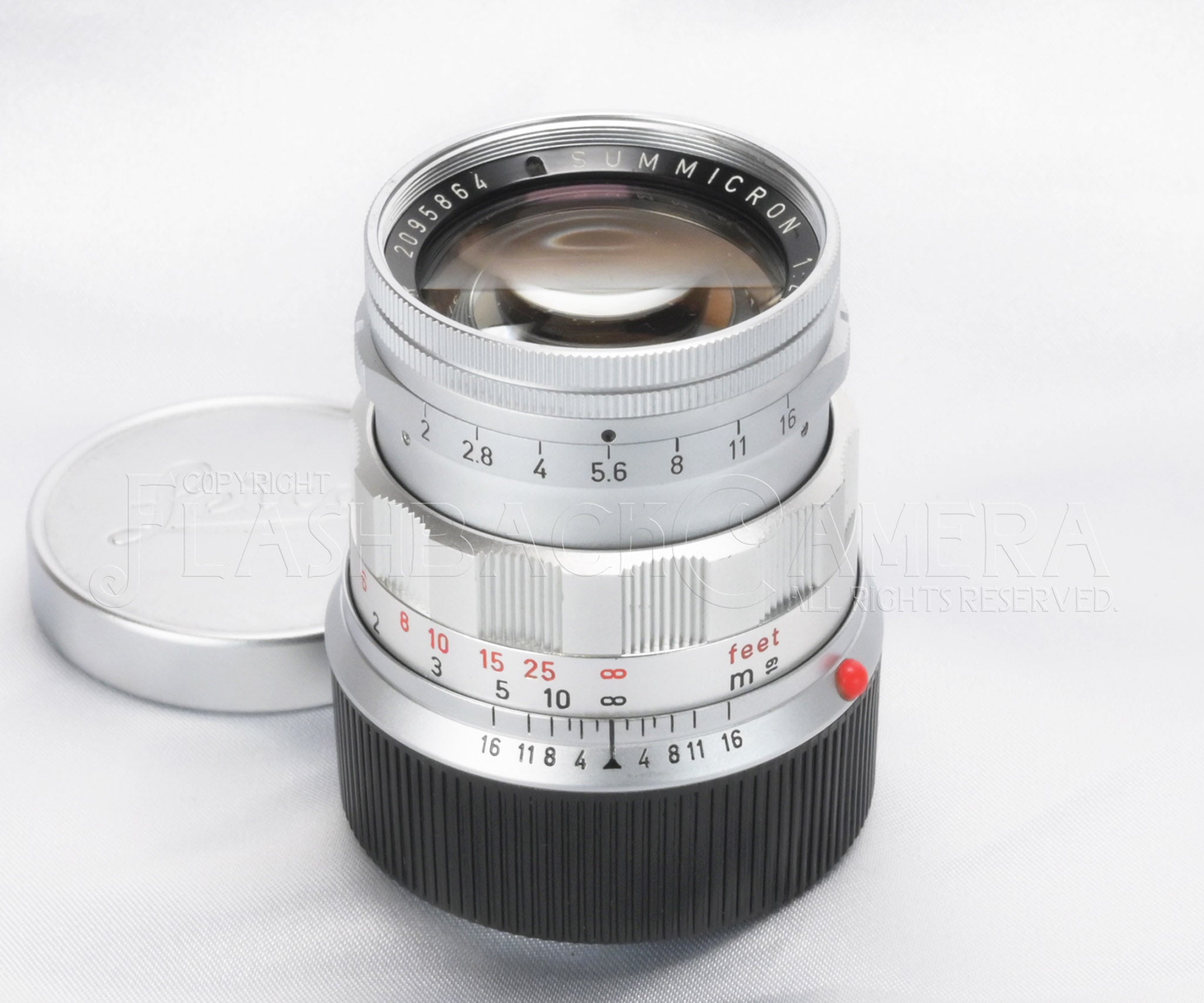 Leica APO-Summicron-M 50mm f/2 ASPH. M-Mount Lens in Silver