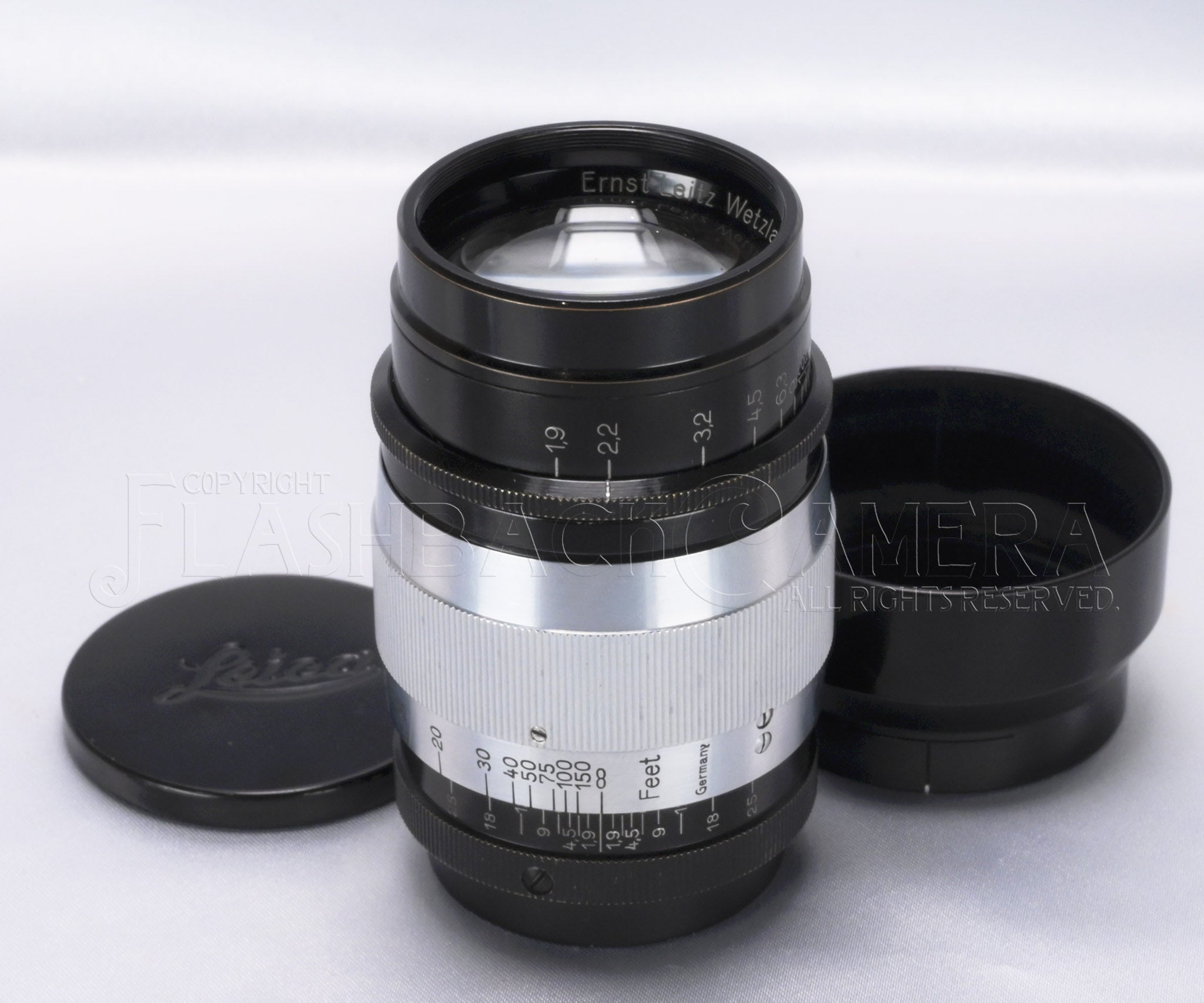 Hektor 73mm f1.9 (L) Black / Chrome – FLASHBACK CAMERA