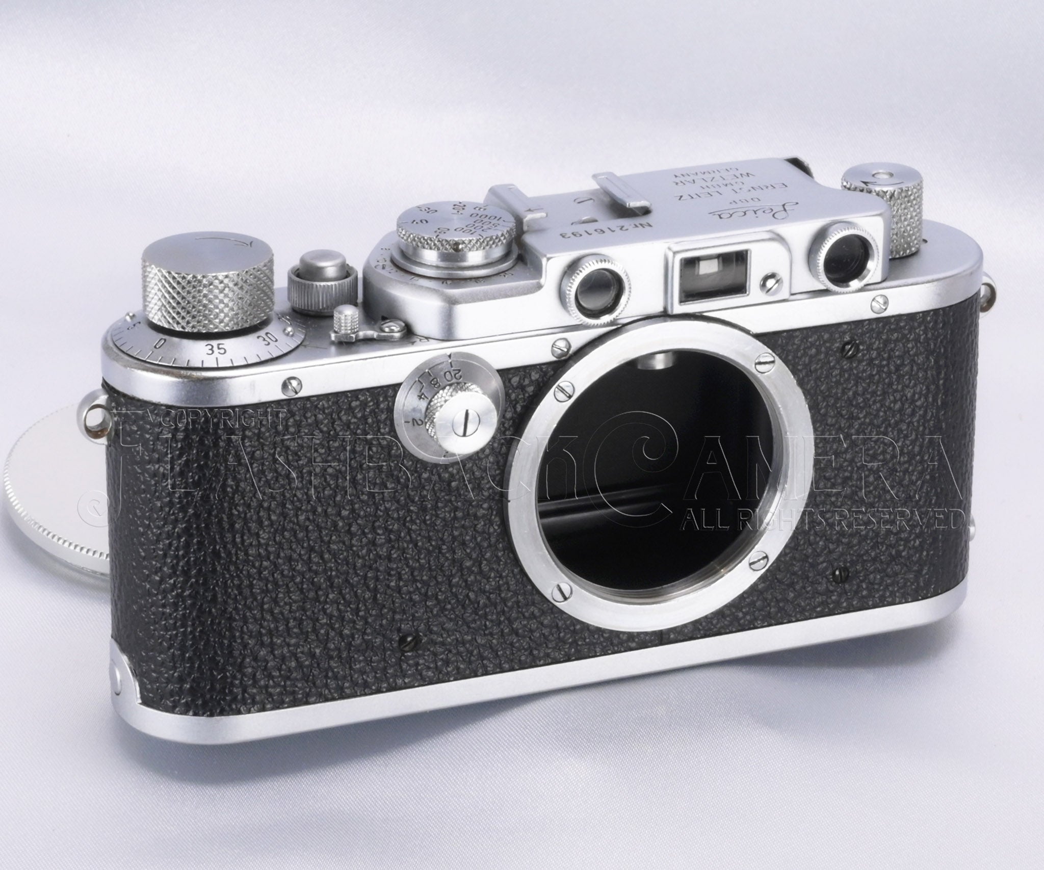 Leica IIIa / IIIf Black Dial – FLASHBACK CAMERA