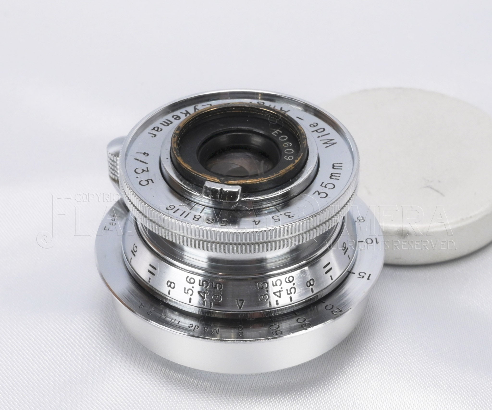 エルマー35mmf3.5 1937年 良品 Elmar 35mm f3.5 (L) – FLASHBACK CAMERA