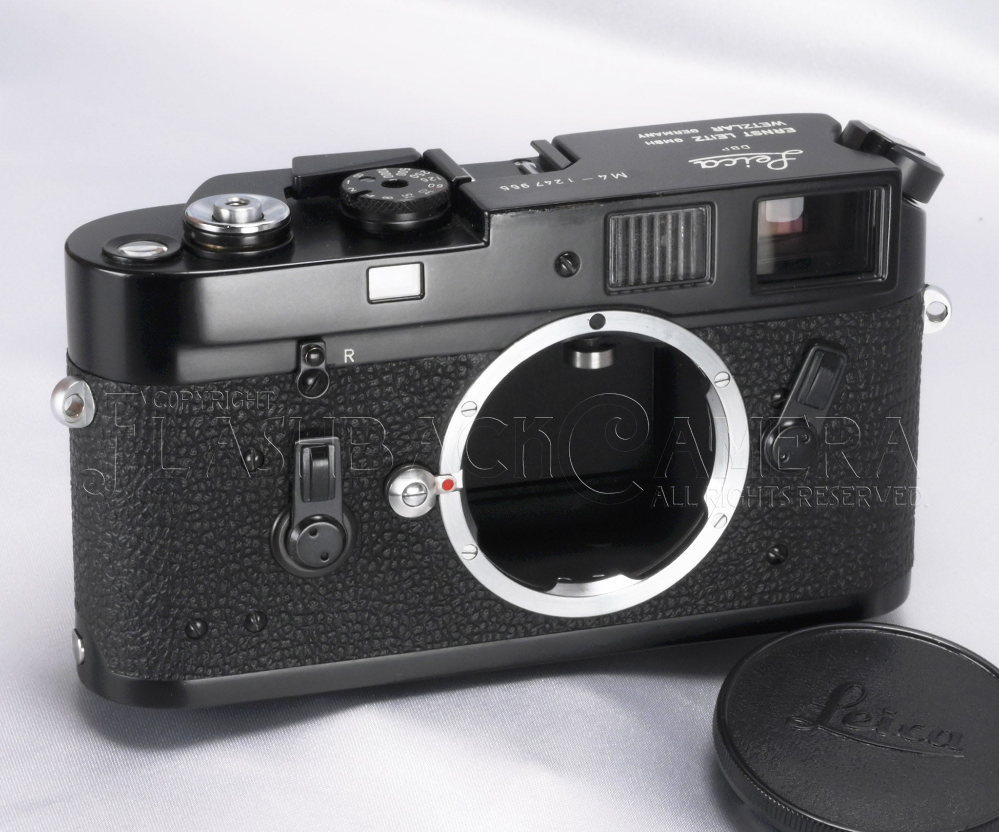 M4 ブラックペイント OH済 LEICA Black Paint Leica M4 Black Paint – FLASHBACK CAMERA