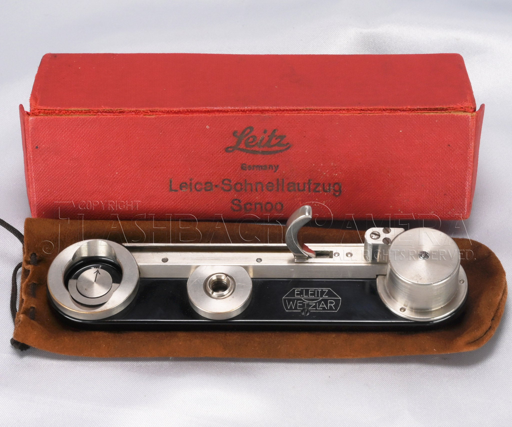 Leica Pistol SCNOO Black/Nickel – FLASHBACK CAMERA