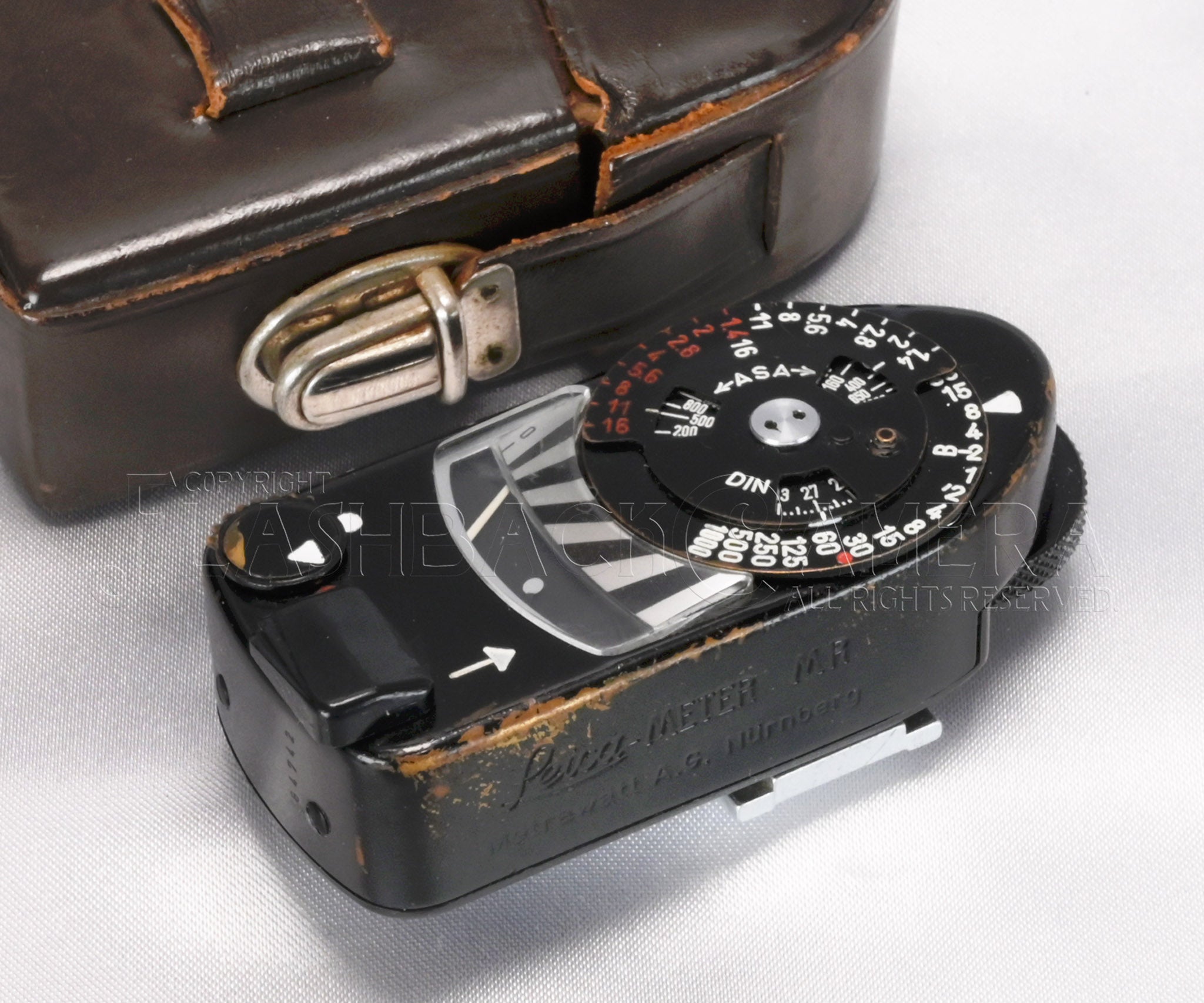 Leica MATER MR ブラック 露出計 Leica Meter MR Black Paint – FLASHBACK CAMERA