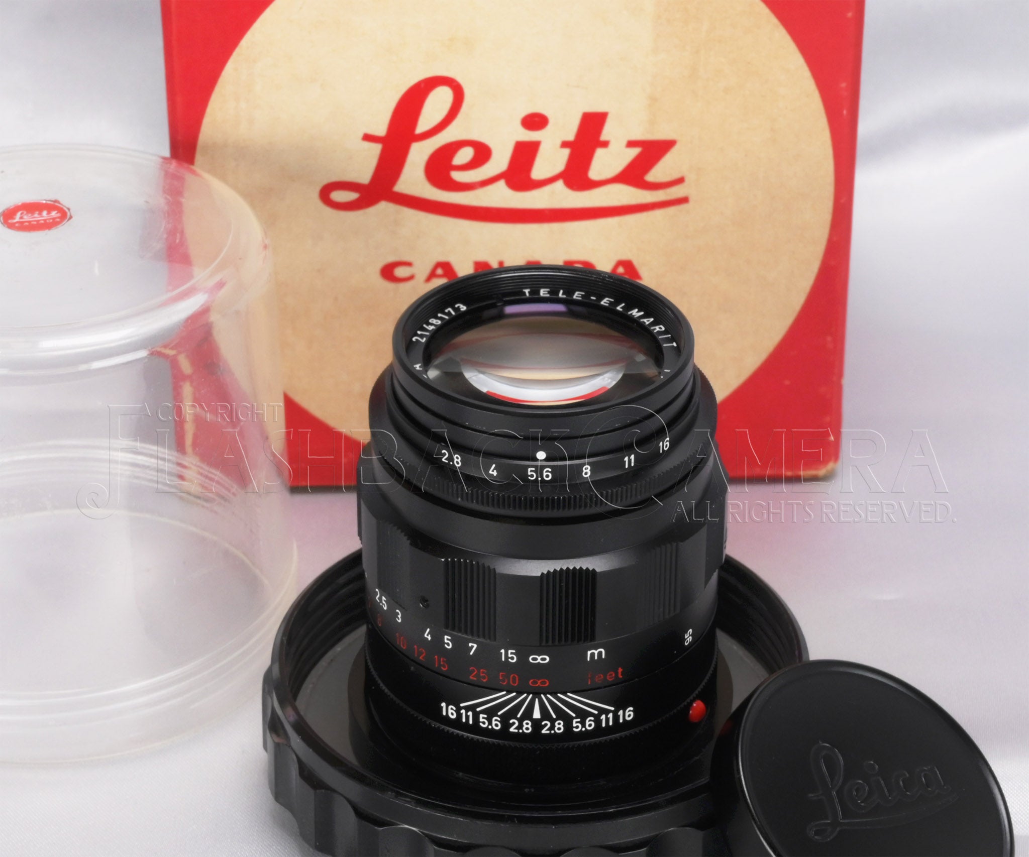 Tele-Elmarit 90mm f2.8 (M) Black – FLASHBACK CAMERA