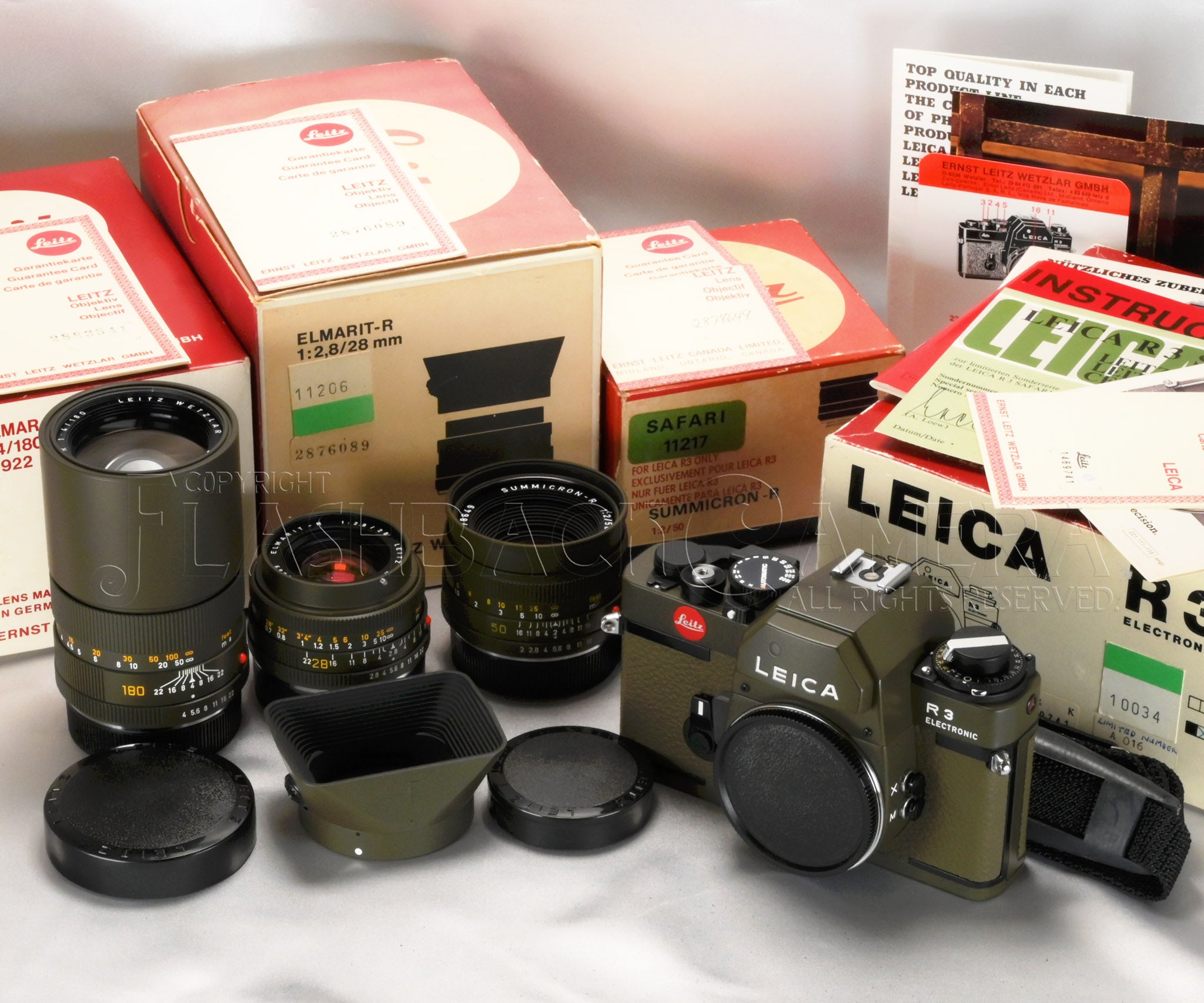 Leica R3 Safari Lens Set – FLASHBACK CAMERA