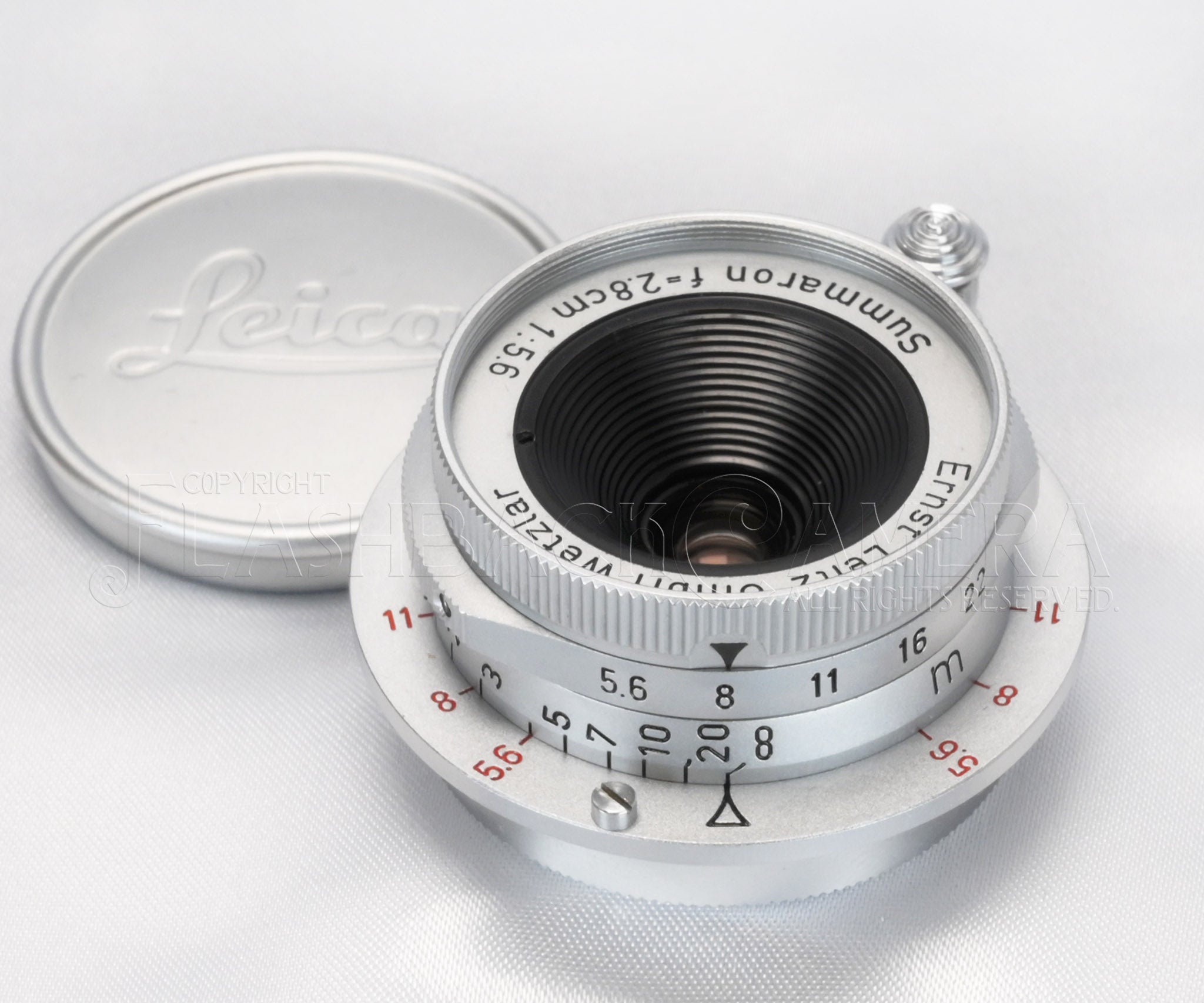 ライカ 赤ズマロン 28mm f5.6 Lマウント Summaron 28mm f5.6 (L) – FLASHBACK CAMERA