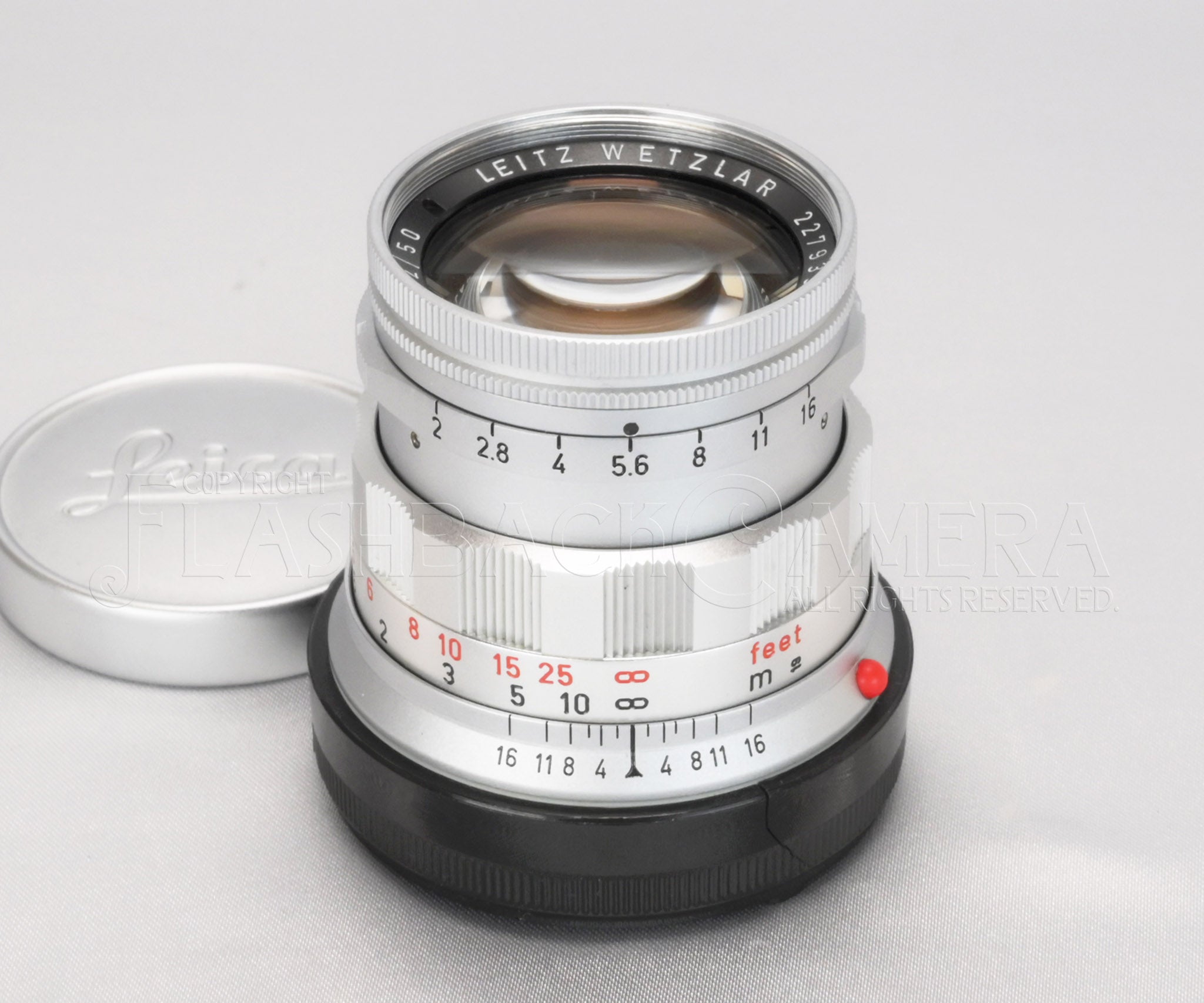Summicron (ズミクロン) 50mm f2 (M) 1st 後期 Summicron 50mm f2 (M) Chrome – FLASHBACK CAMERA