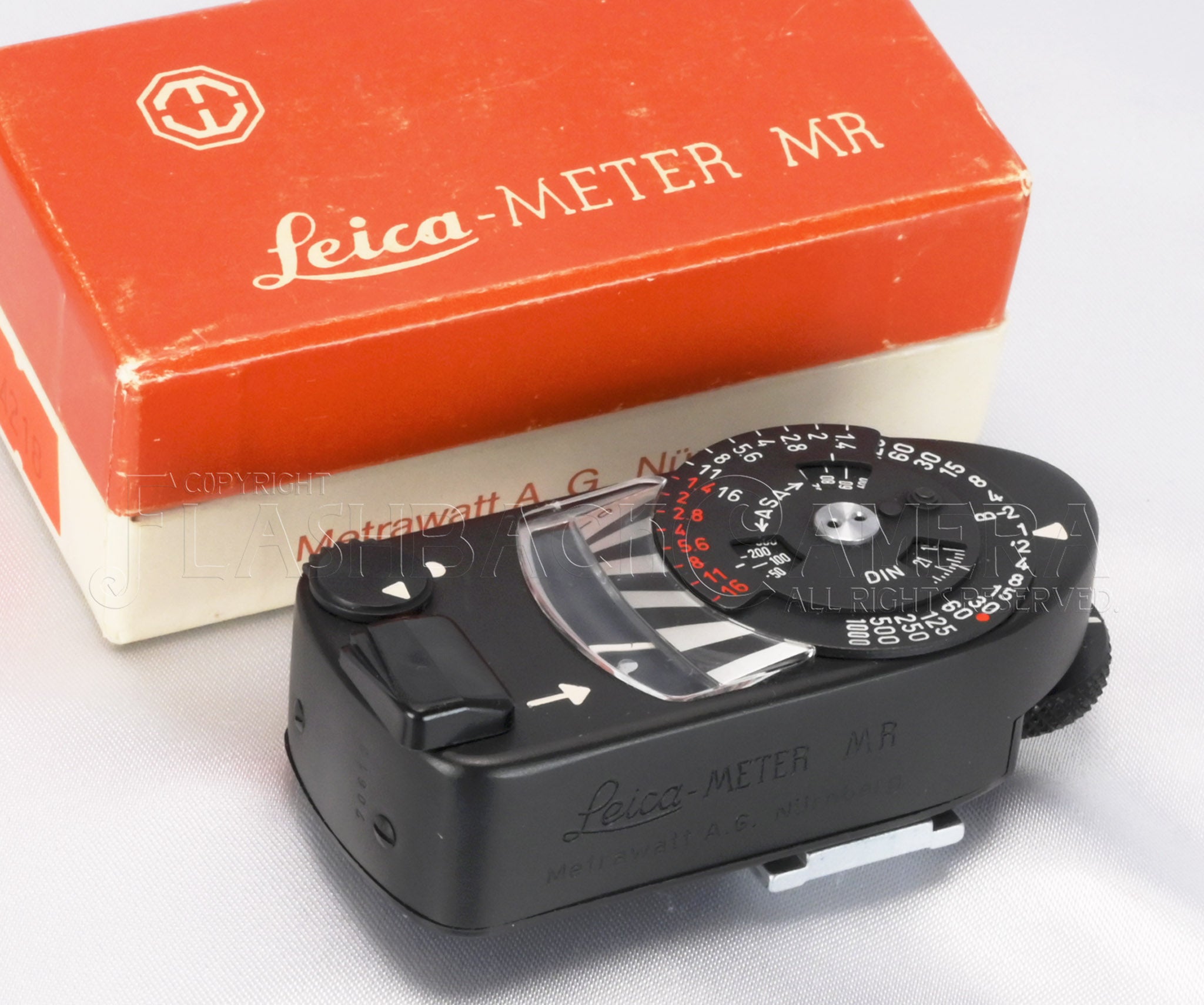 Leica MATER MR ブラック 露出計 Leica Meter MR Black Chrome – FLASHBACK CAMERA
