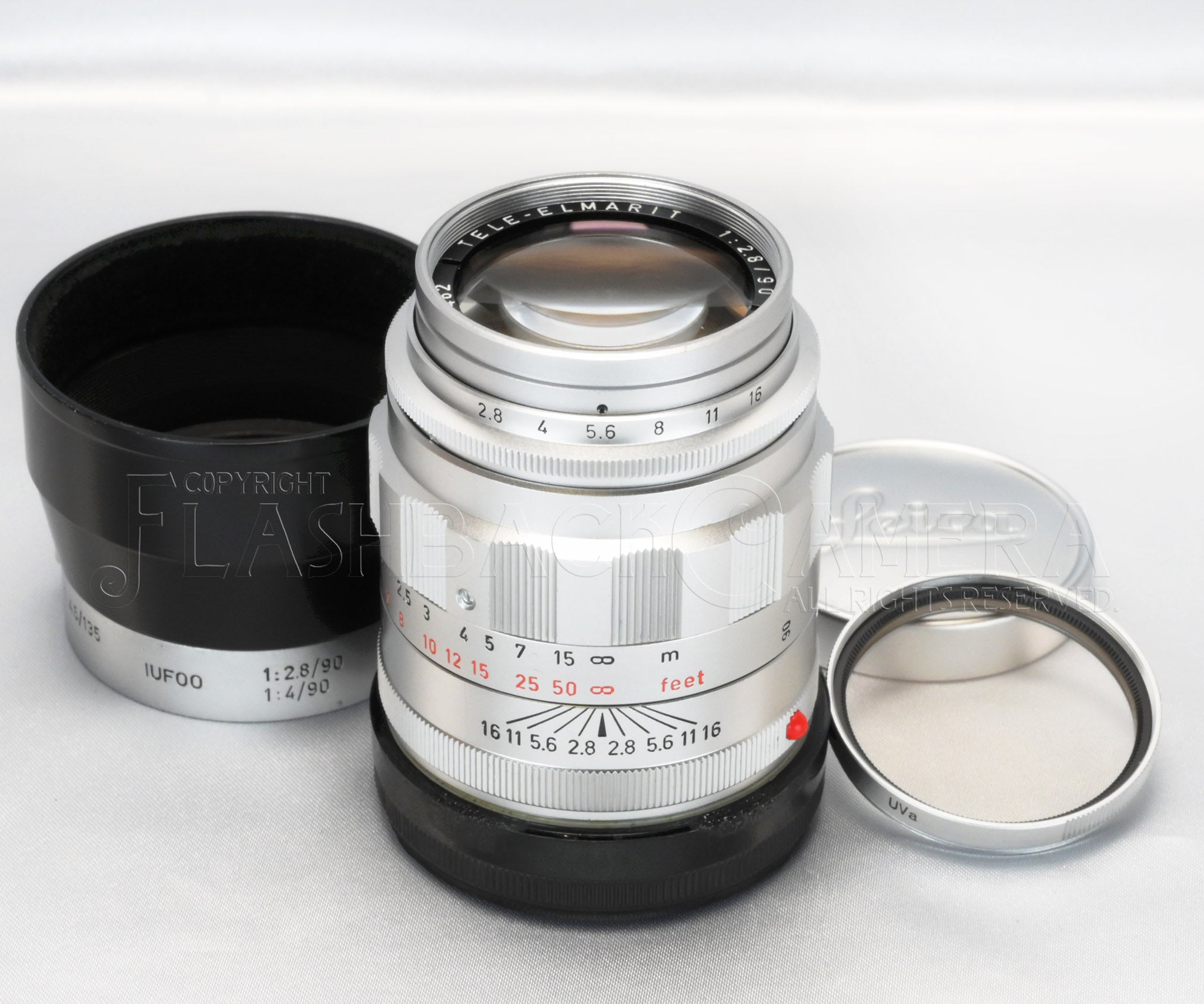 Tele-Elmarit 90mm f2.8 (M) Chrome – FLASHBACK CAMERA