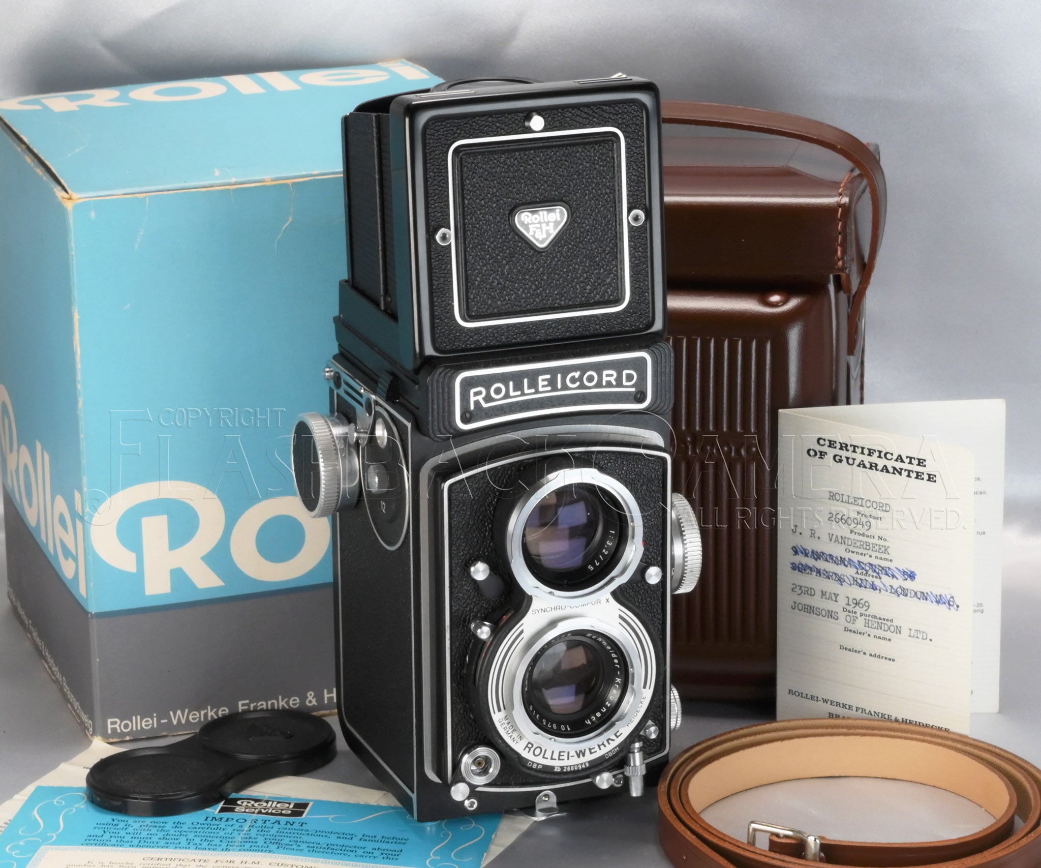 ROLLEICORD Vb Xenar 75mm F3.5 ローライコード Rolleicord Vb – FLASHBACK CAMERA