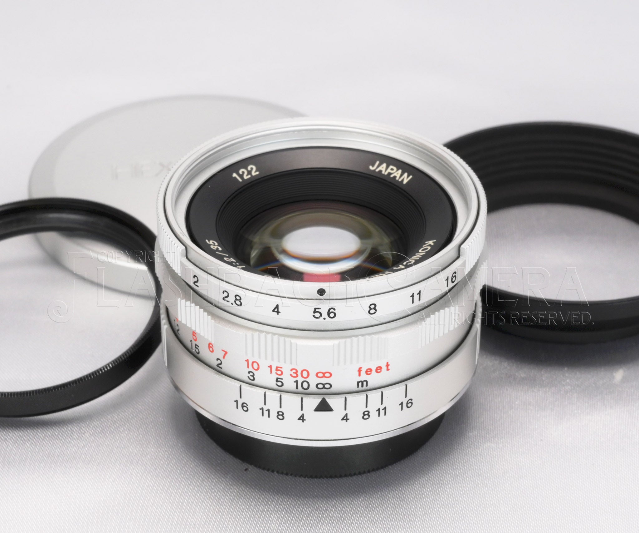Hexanon 35mm f2 (L) Silver – FLASHBACK CAMERA