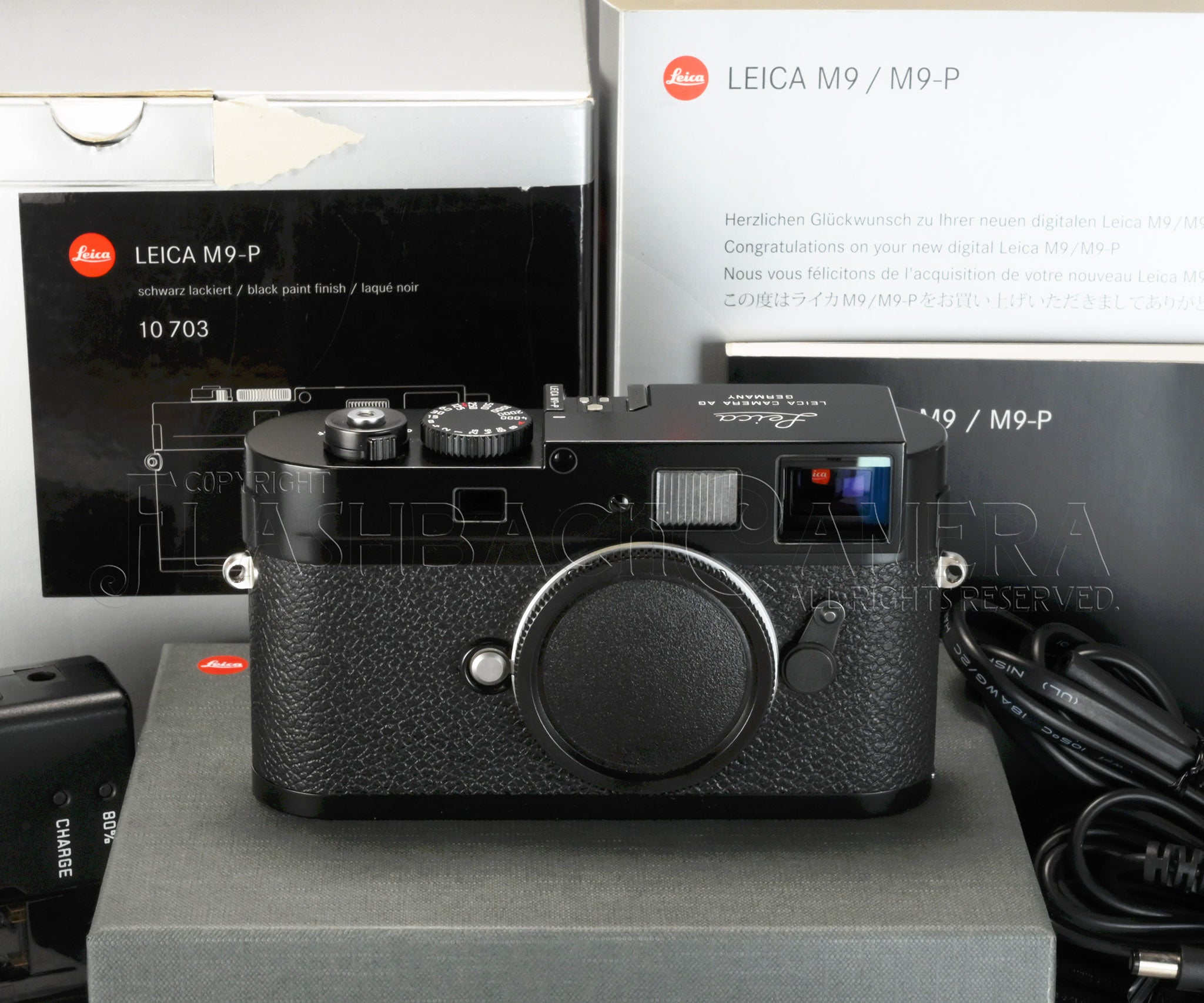 LEICA M9-P ブラックペイント ID15 Leica M9-P Black Paint – FLASHBACK CAMERA