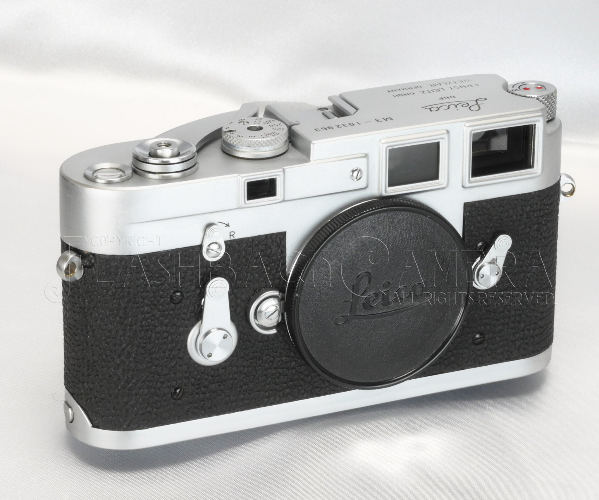 【整備済】leica M3 シングルストローク スプリング式 Leica M3 – FLASHBACK CAMERA