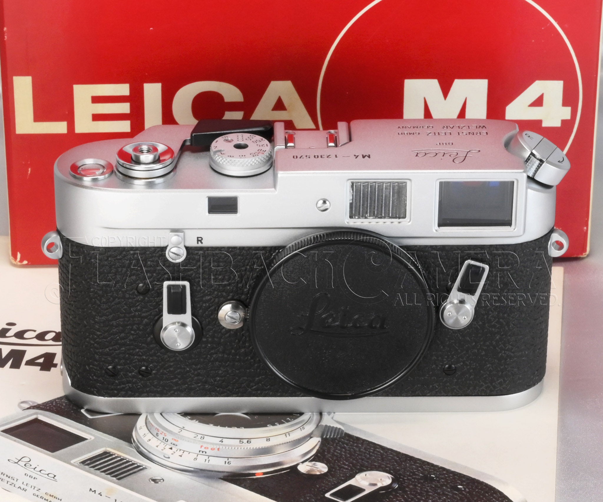 ライカ M4 LEICA クローム シルバー chrome Leica M4 Chrome – FLASHBACK CAMERA