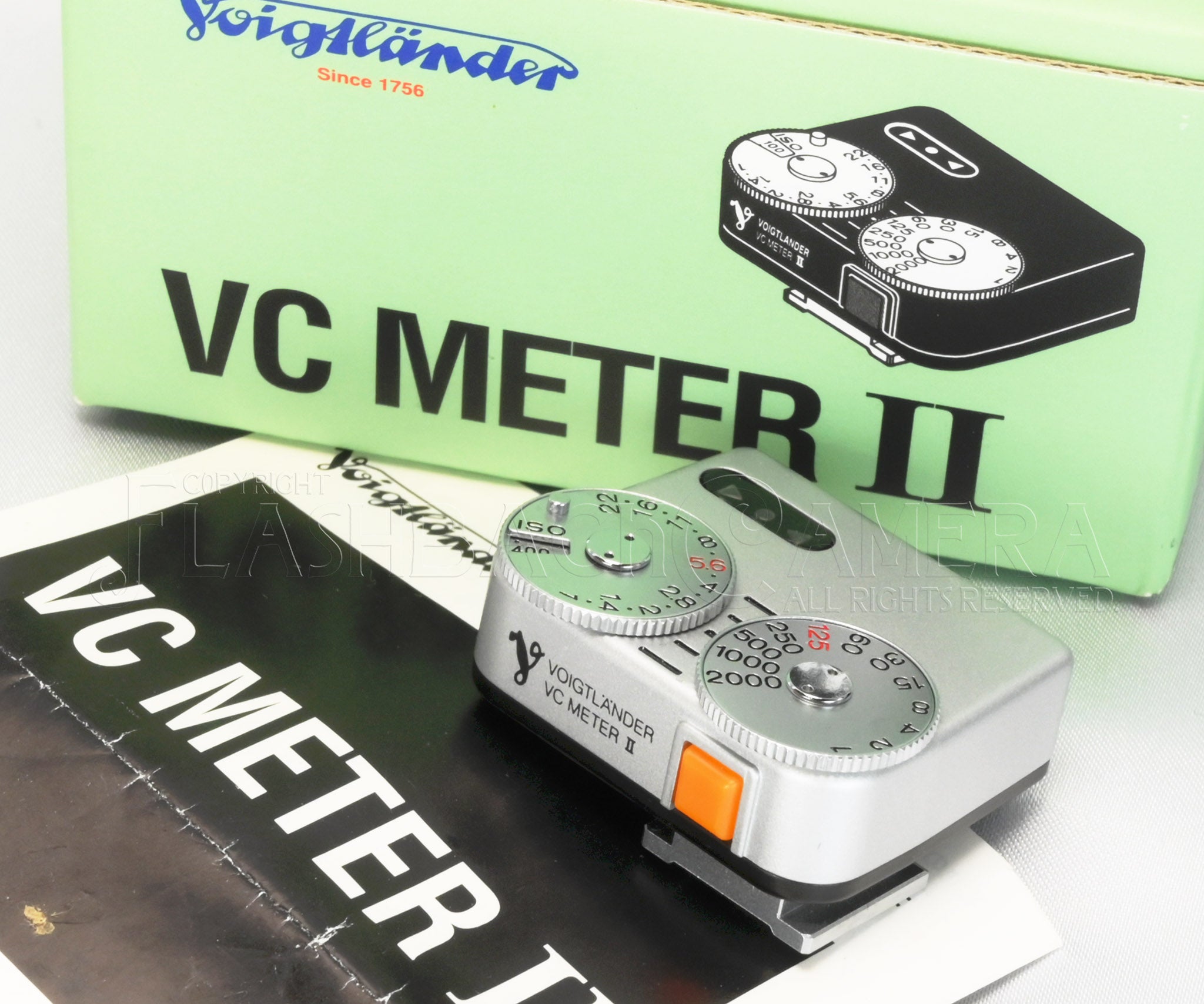 Voigtlander VC Meter II Silver – FLASHBACK CAMERA