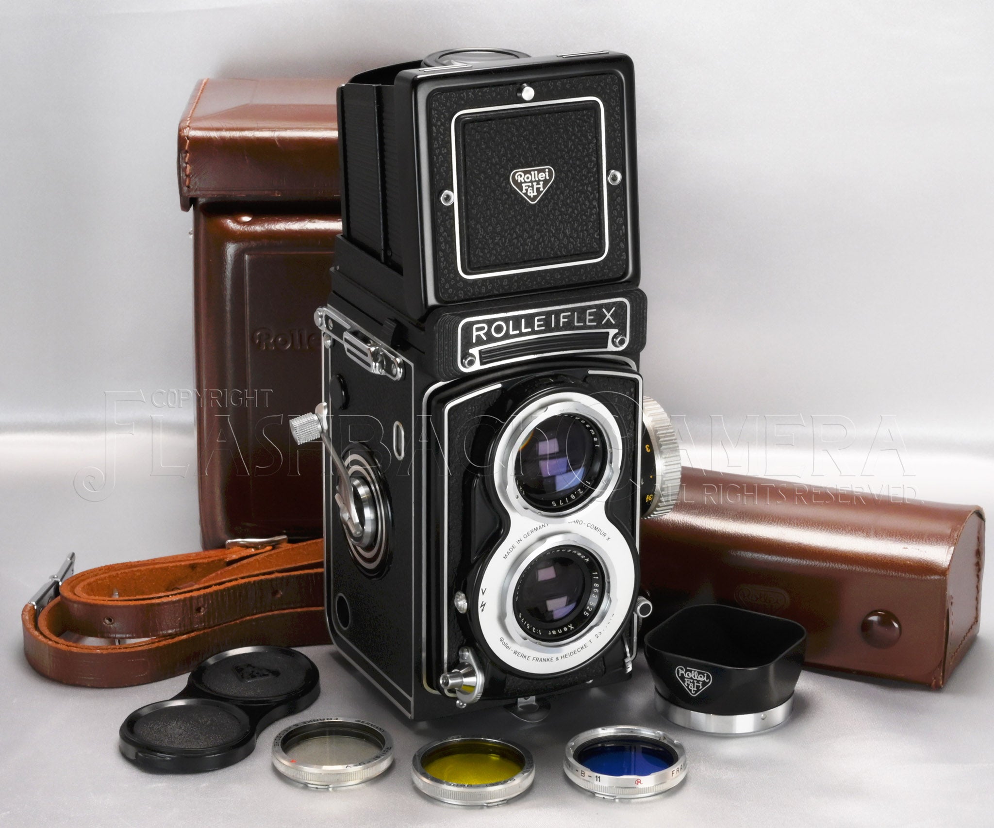 ROLLEIFLEX T ローライ フレックス Rolleiflex T White Face – FLASHBACK CAMERA