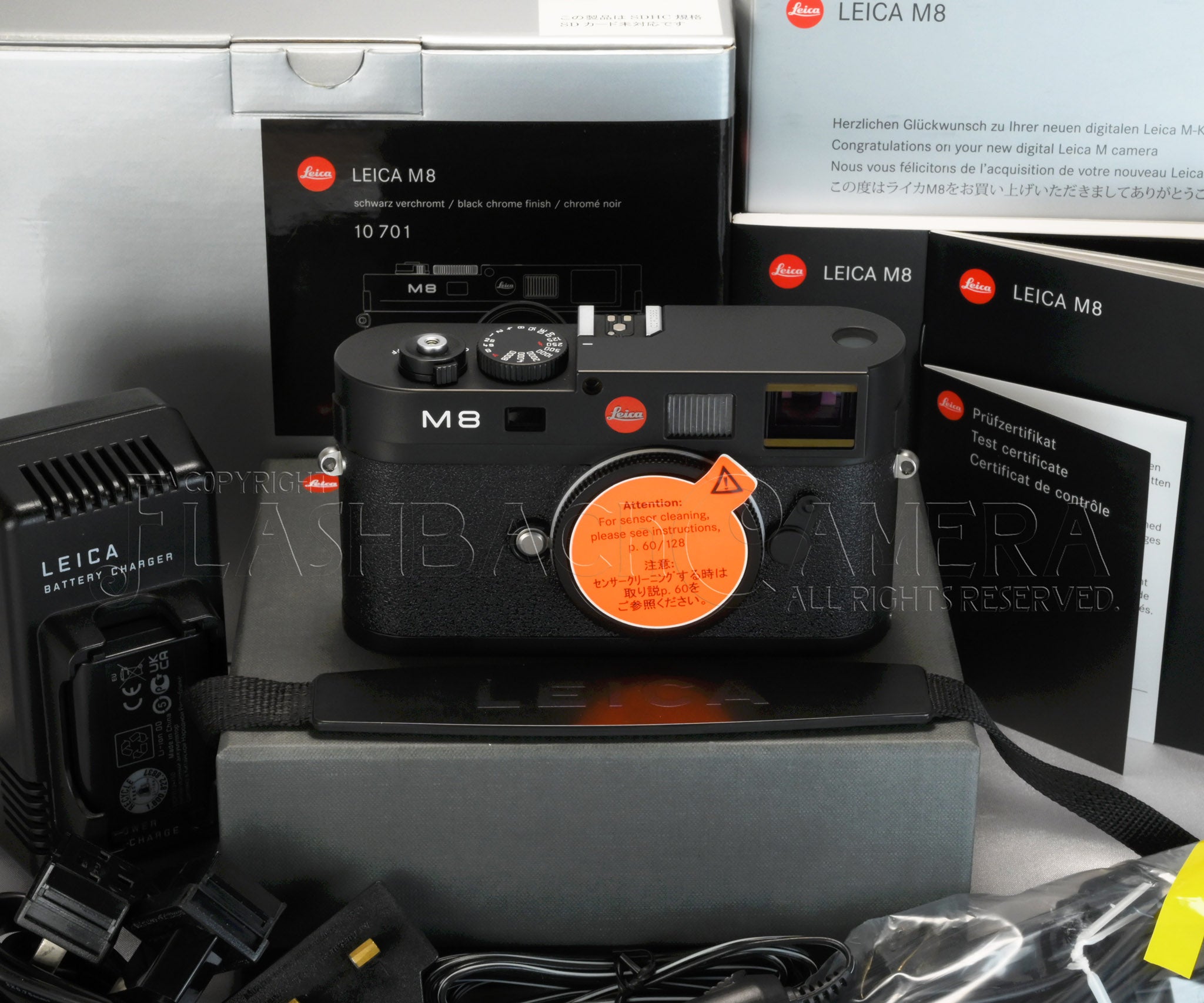 Leica M8 Black Chrome – FLASHBACK CAMERA