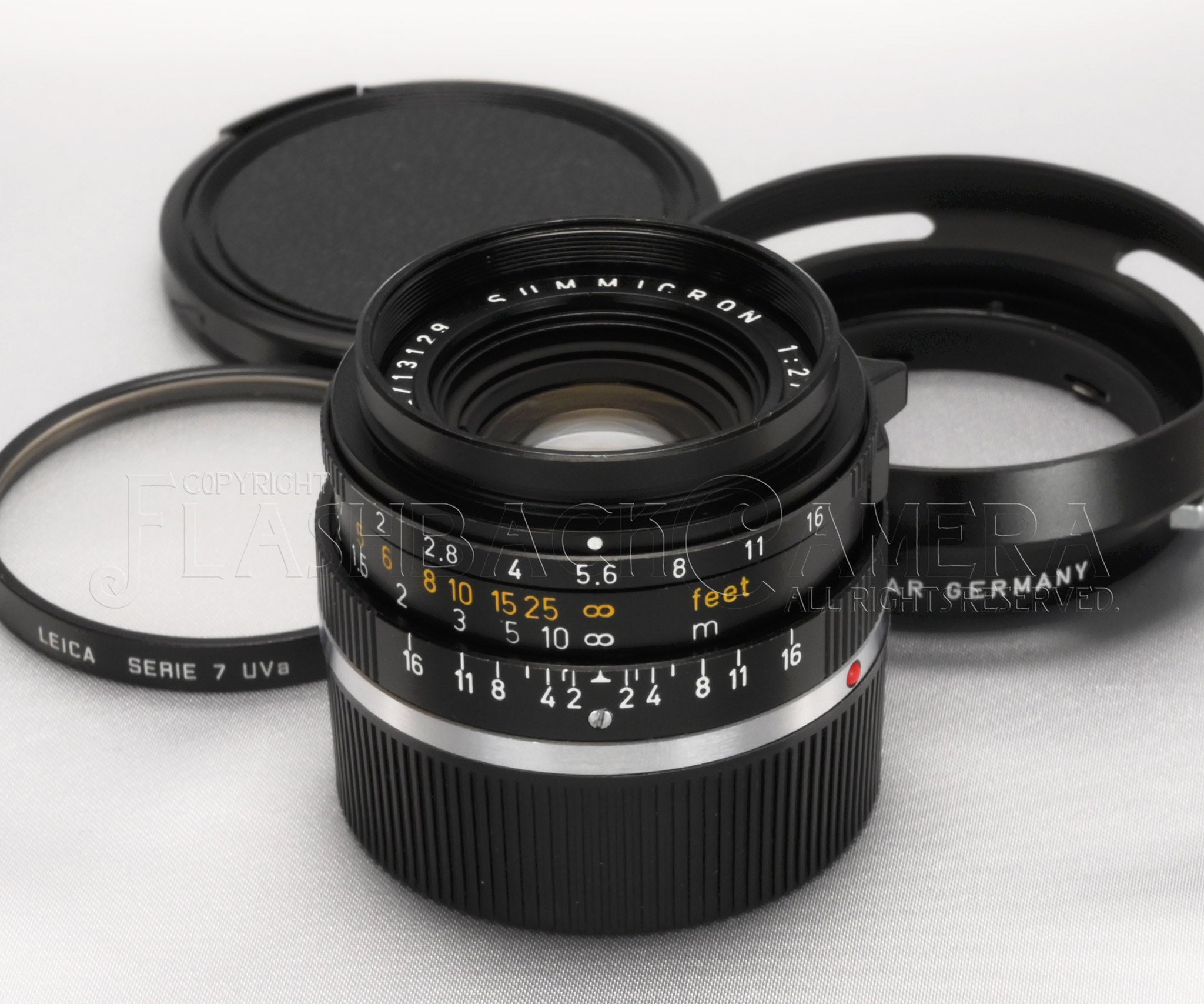 Summicron 35mm f2 (M) Black – FLASHBACK CAMERA