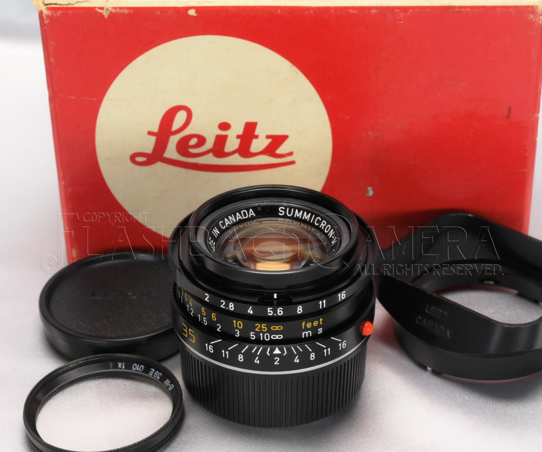 Summicron-M 35mm f2 (M) Black – FLASHBACK CAMERA