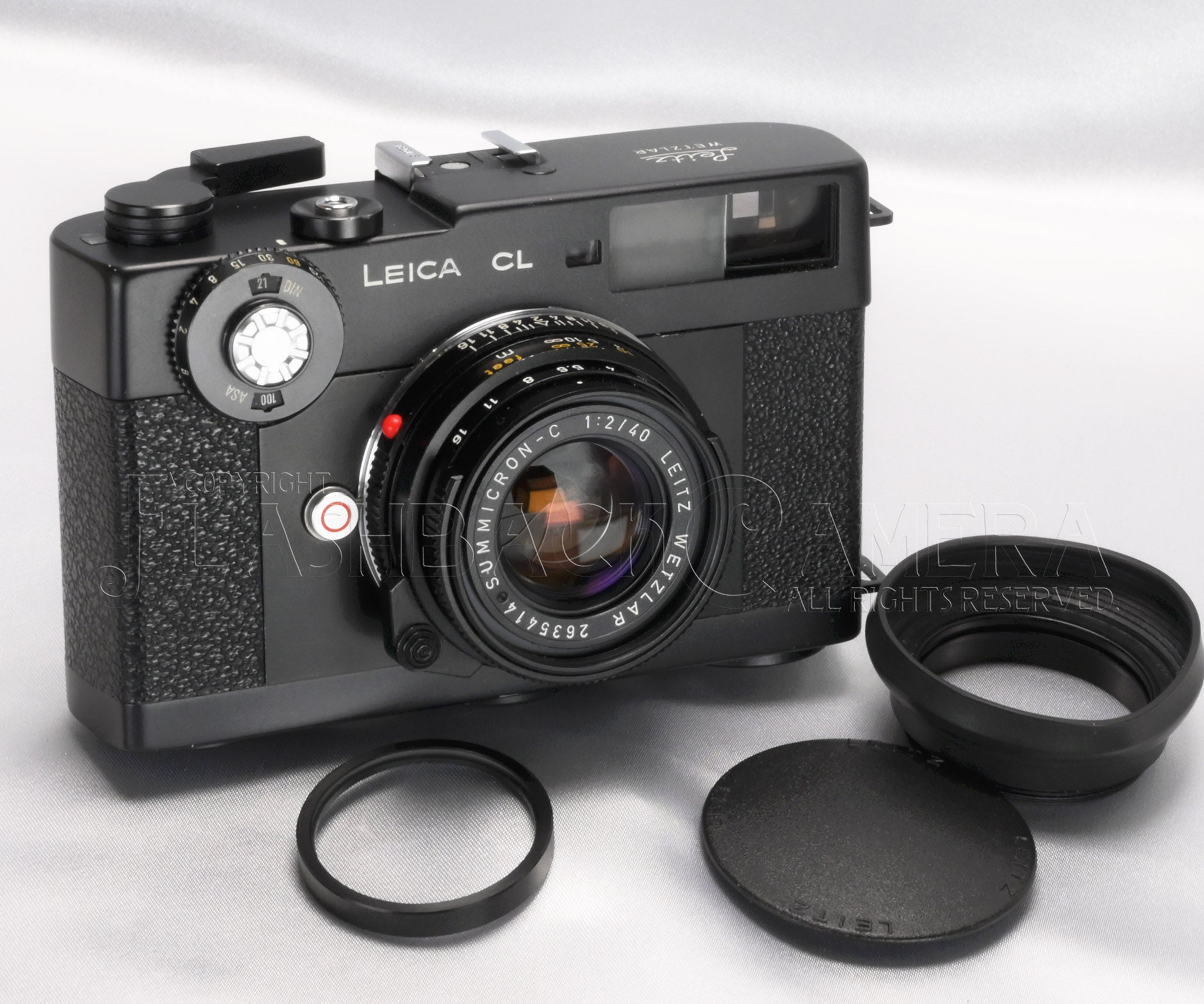 Leica CL + Summicron-C 40mm f2 – FLASHBACK CAMERA