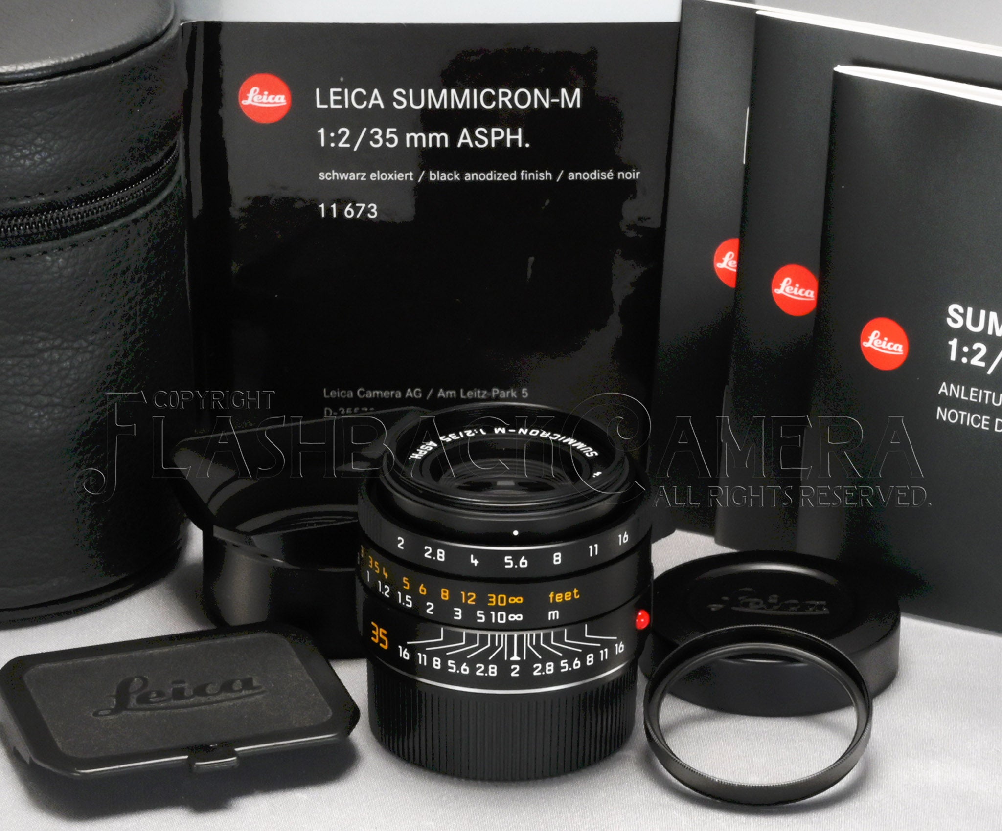 Summicron-M 35mm f2 ASPH (M) Black – FLASHBACK CAMERA
