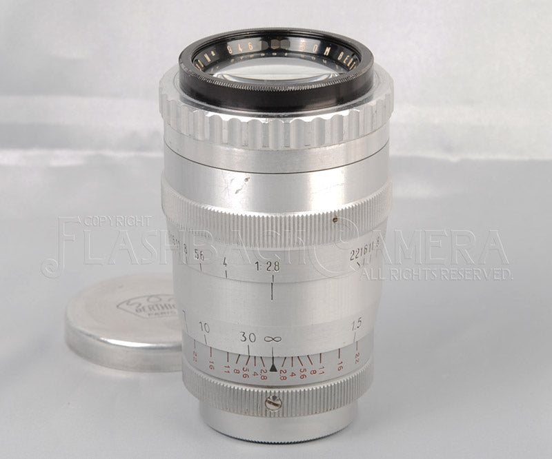 Ancien objectif Som Berthiot Paris Flor 4.5/100mm Serie 1 Ancien objectif Som Berthiot Paris Flor 4.5/100mm Serie 1