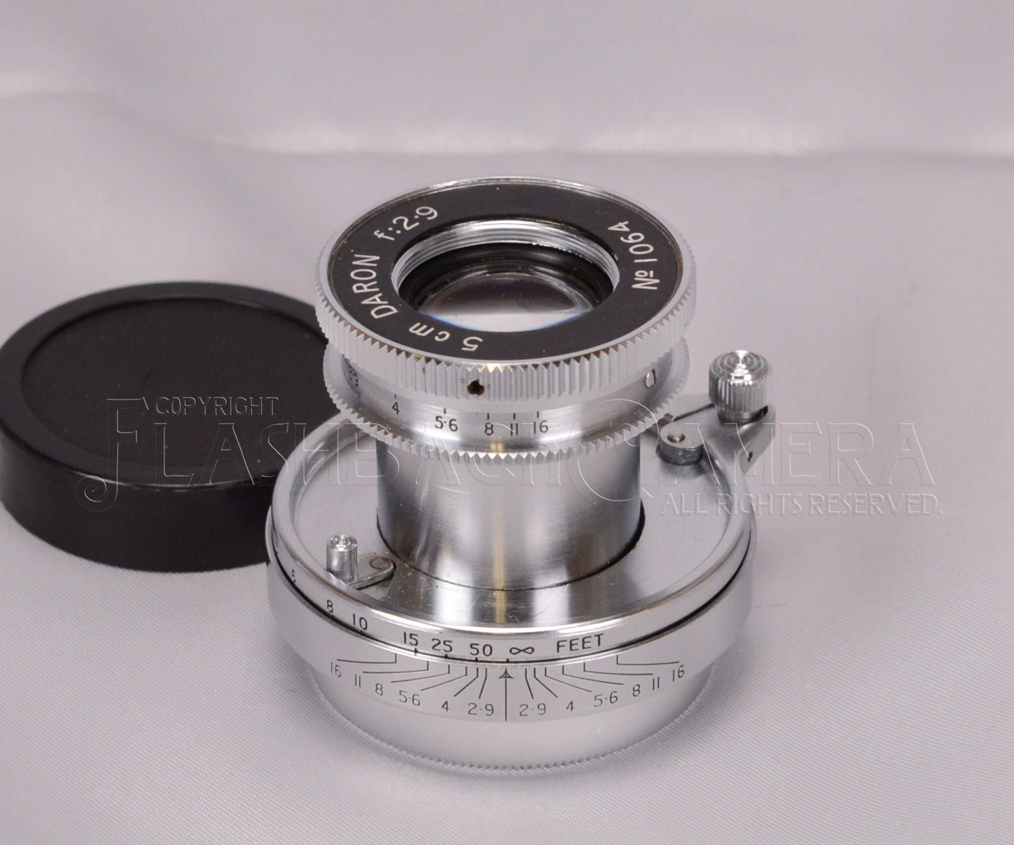 Daron Camera Daron 50mm f2.9 (L) – FLASHBACK CAMERA