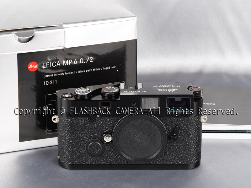 Leica MP6 0.72 Blackpaint – FLASHBACK CAMERA